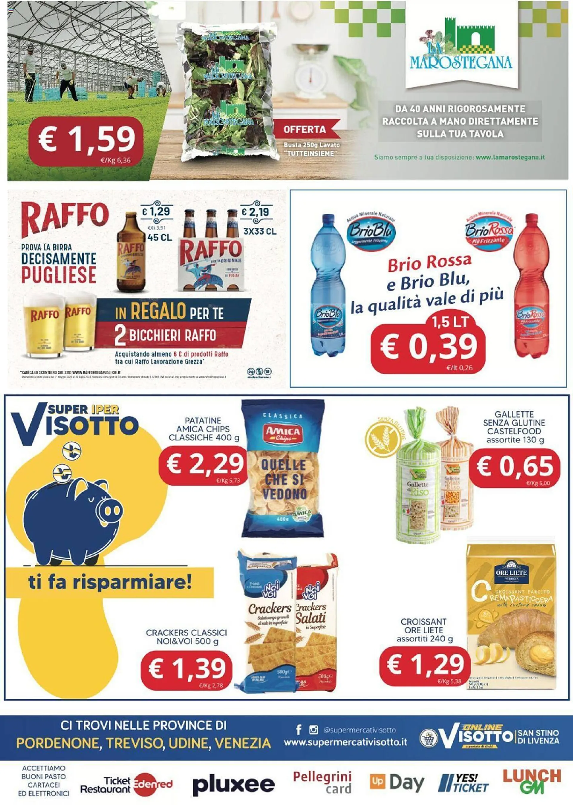 Volantino Supermercati Visotto da 1 maggio a 14 maggio di 2024 - Pagina del volantino 8