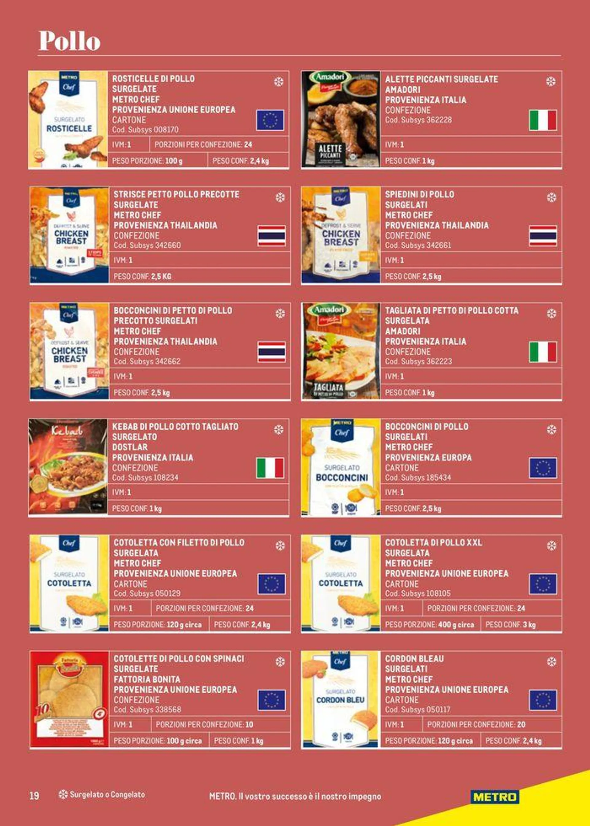 Catalogo Porzionati da 9 febbraio a 31 gennaio di 2025 - Pagina del volantino 19