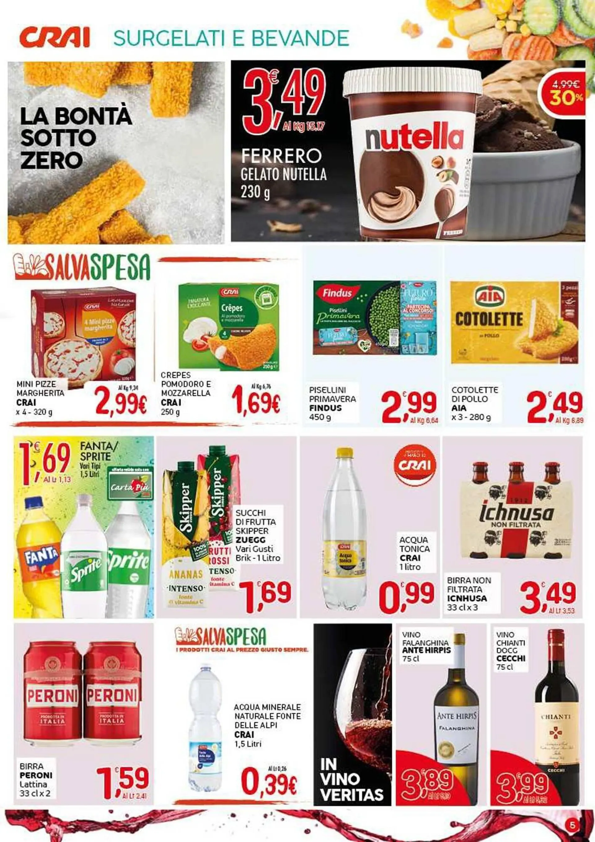 Volantino Crai da 29 maggio a 11 giugno di 2025 - Pagina del volantino 5