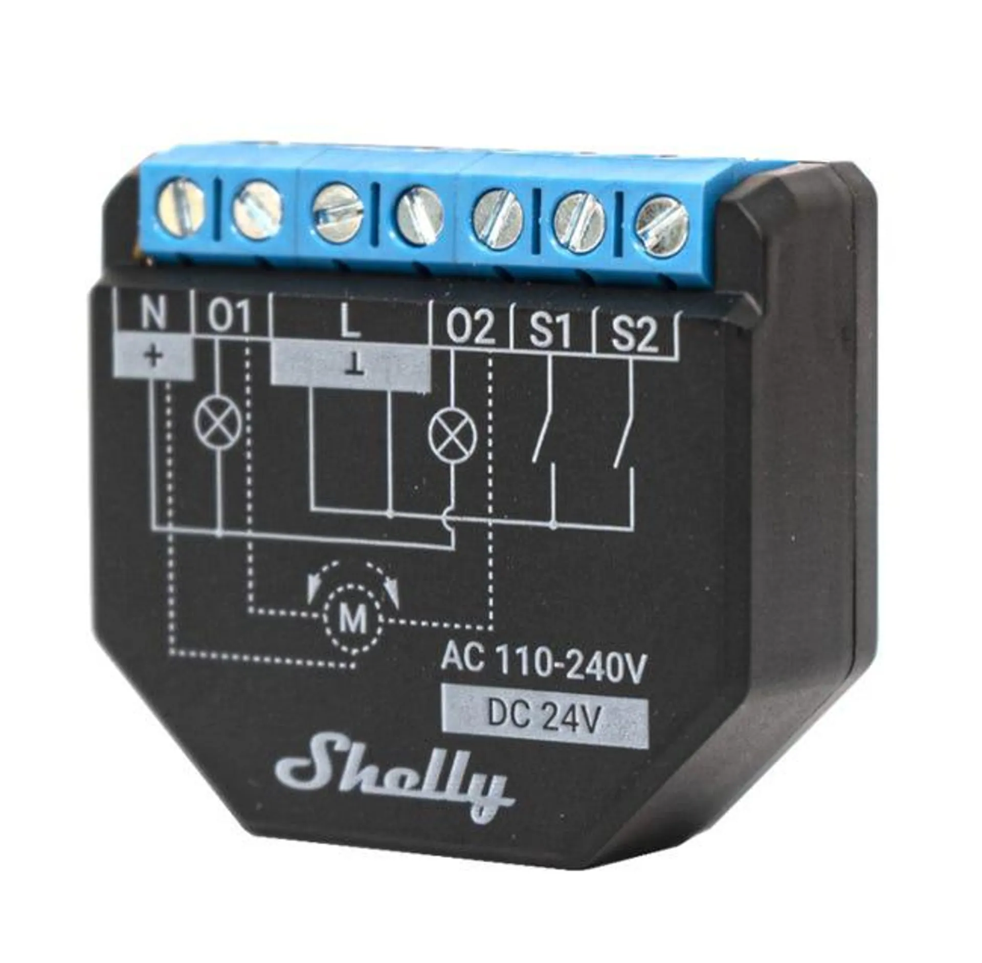 Relè SHELLY Plus 2PM 10 Abluetooth ® 1 modulo per bundle 220V Vedi i dettagli del prodotto