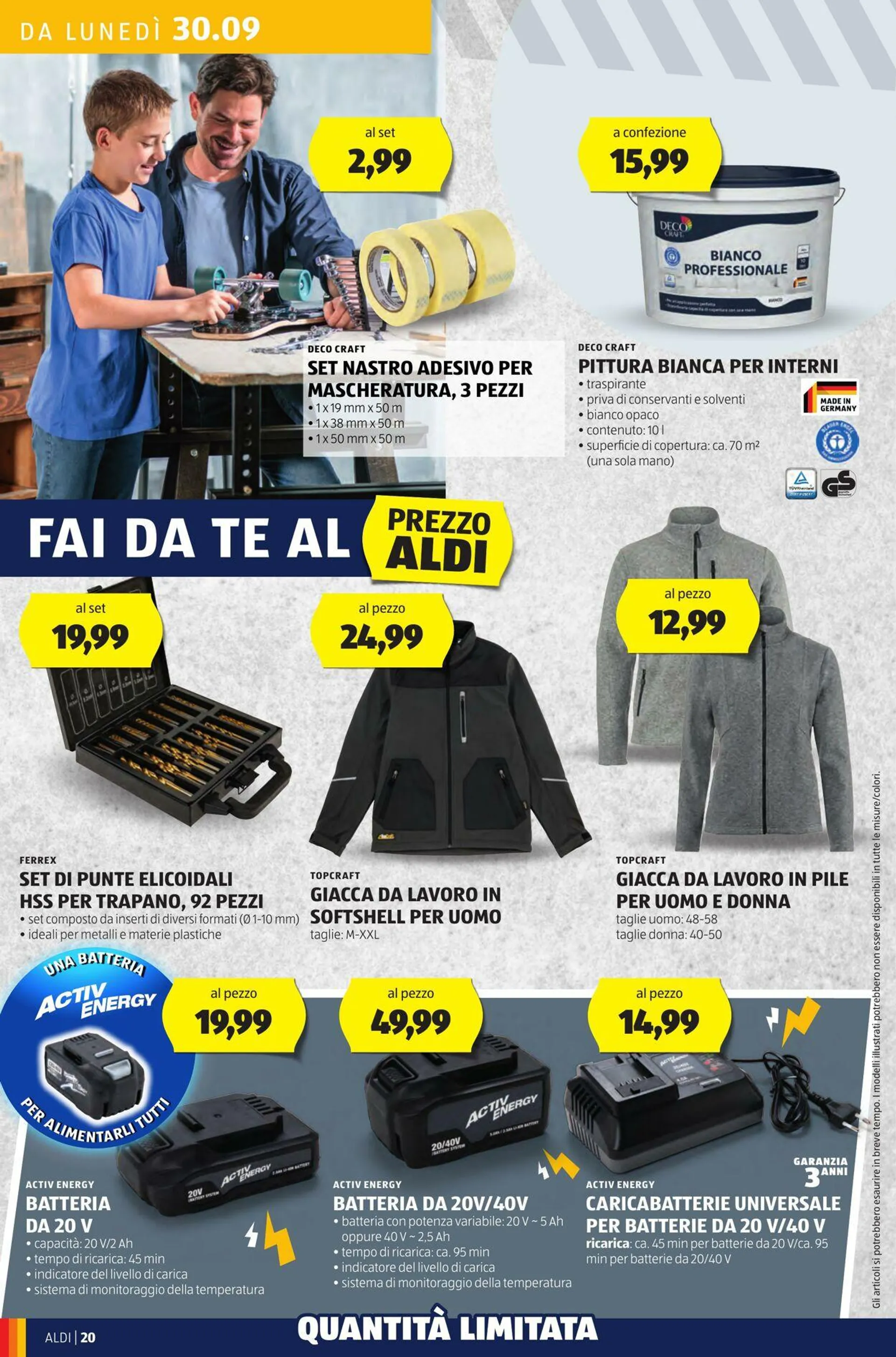 Aldi Volantino attuale da 30 settembre a 6 ottobre di 2024 - Pagina del volantino 20