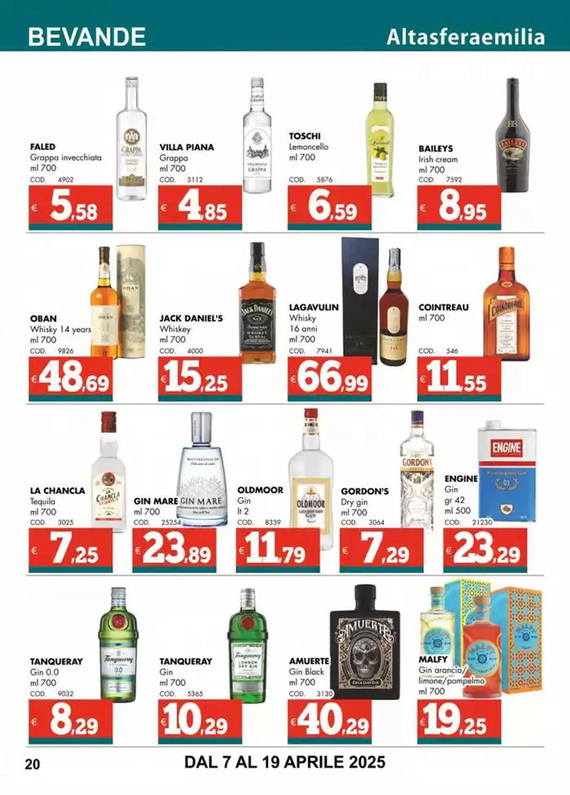Buona Pasqua! da 7 aprile a 19 aprile di 2025 - Pagina del volantino 20