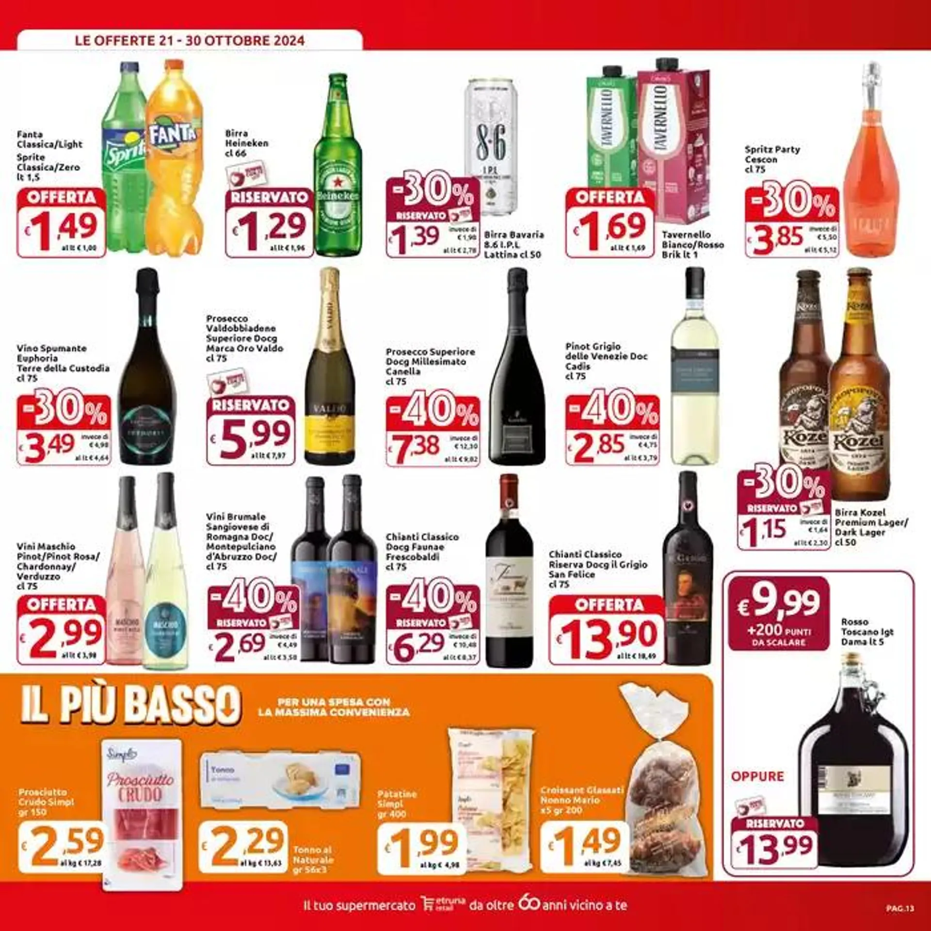 Sconti -30 -40 -50% da 21 ottobre a 30 ottobre di 2024 - Pagina del volantino 13