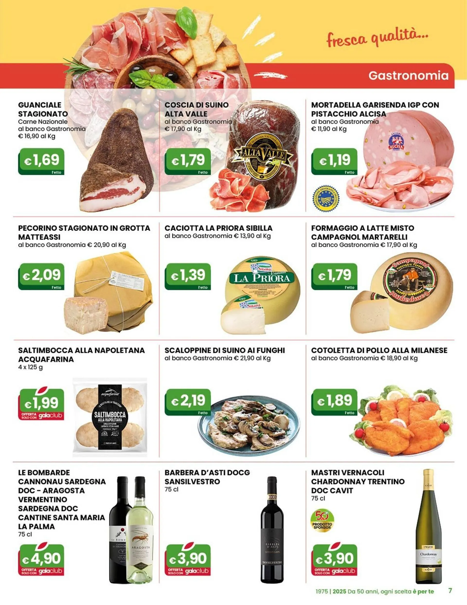Volantino Gala Supermercati da 4 giugno a 17 giugno di 2025 - Pagina del volantino 7