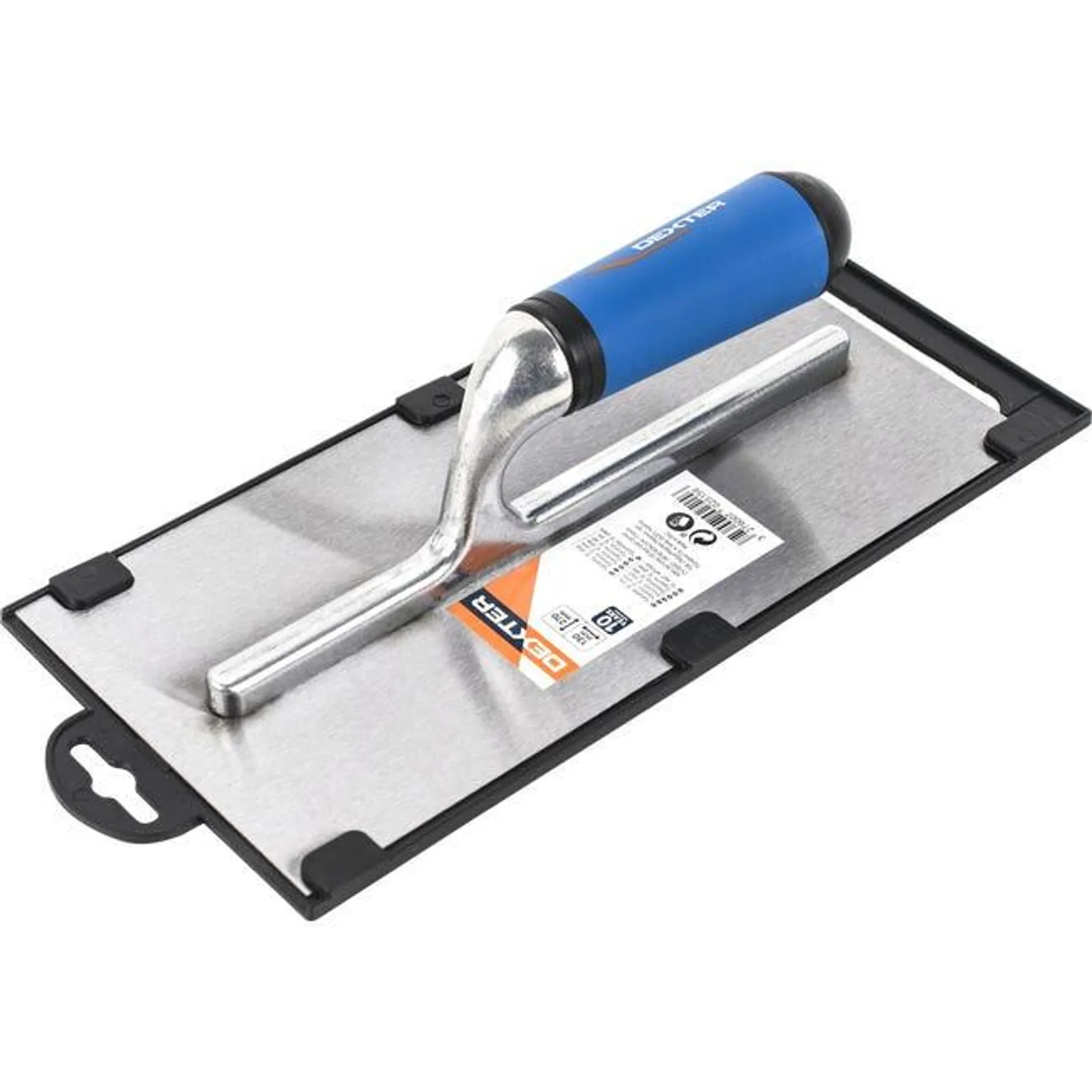 Frattone per intonaco DEXTER rettangolare in inox LH-TR1156A