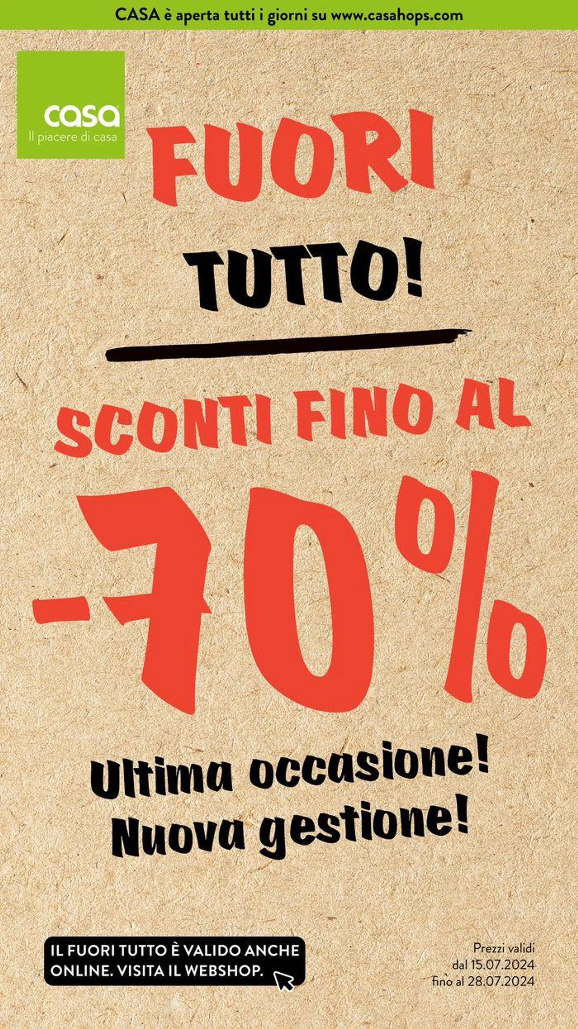 Sconti fino al 70% - 1