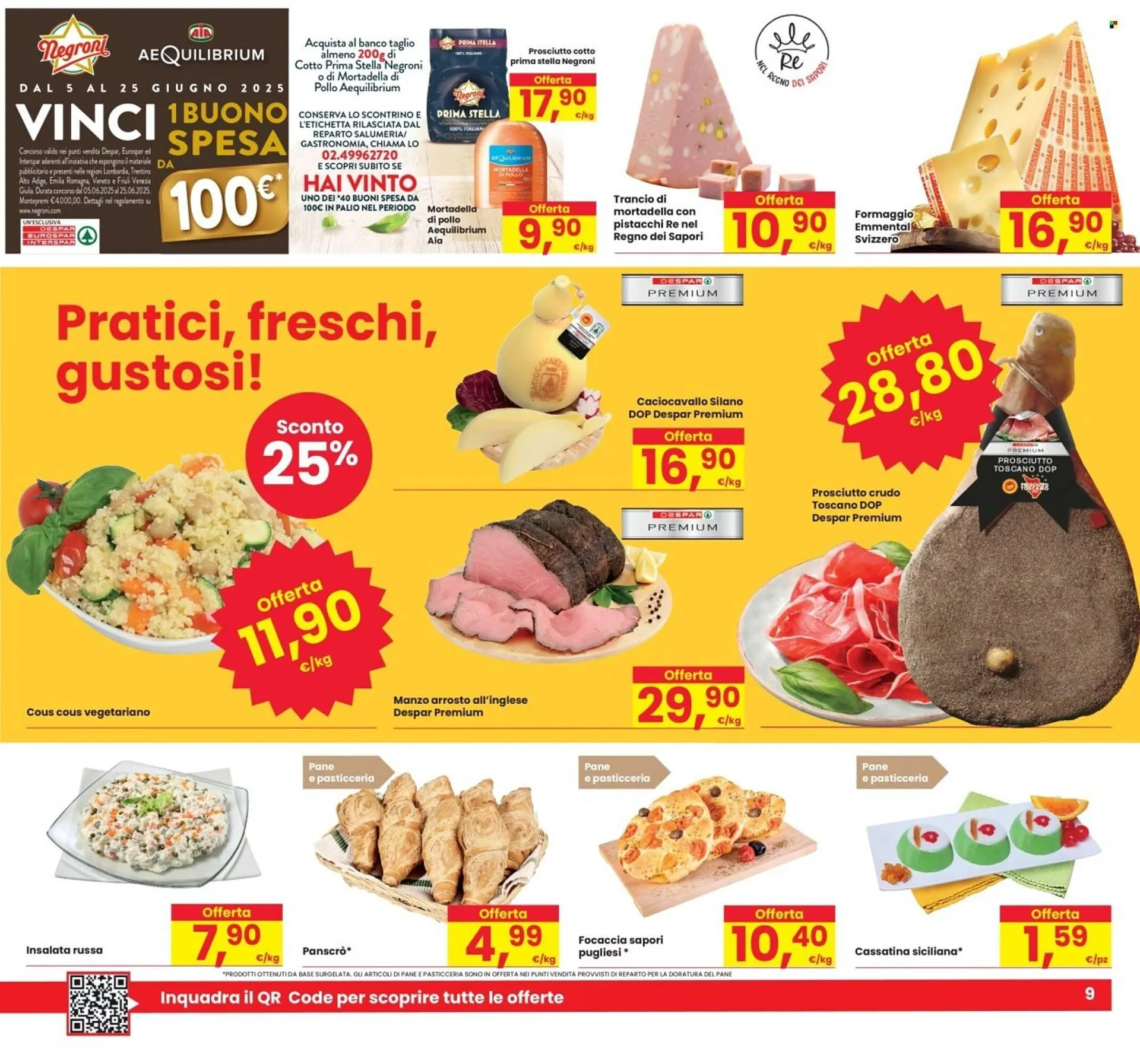 Volantino Eurospar da 12 giugno a 25 giugno di 2025 - Pagina del volantino 9