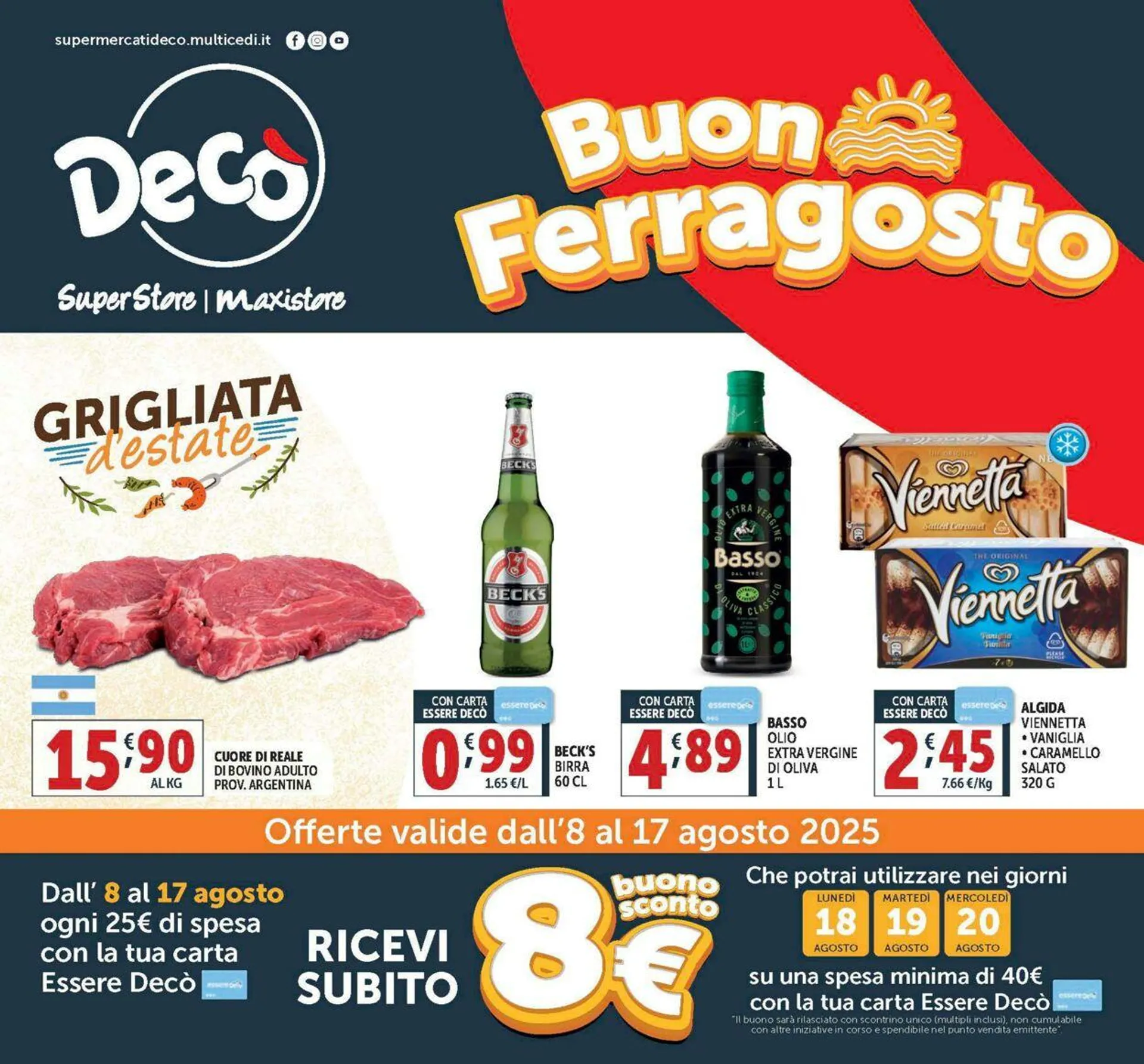 Deco Volantino attuale da 14 agosto a 28 agosto di 2025 - Pagina del volantino 1