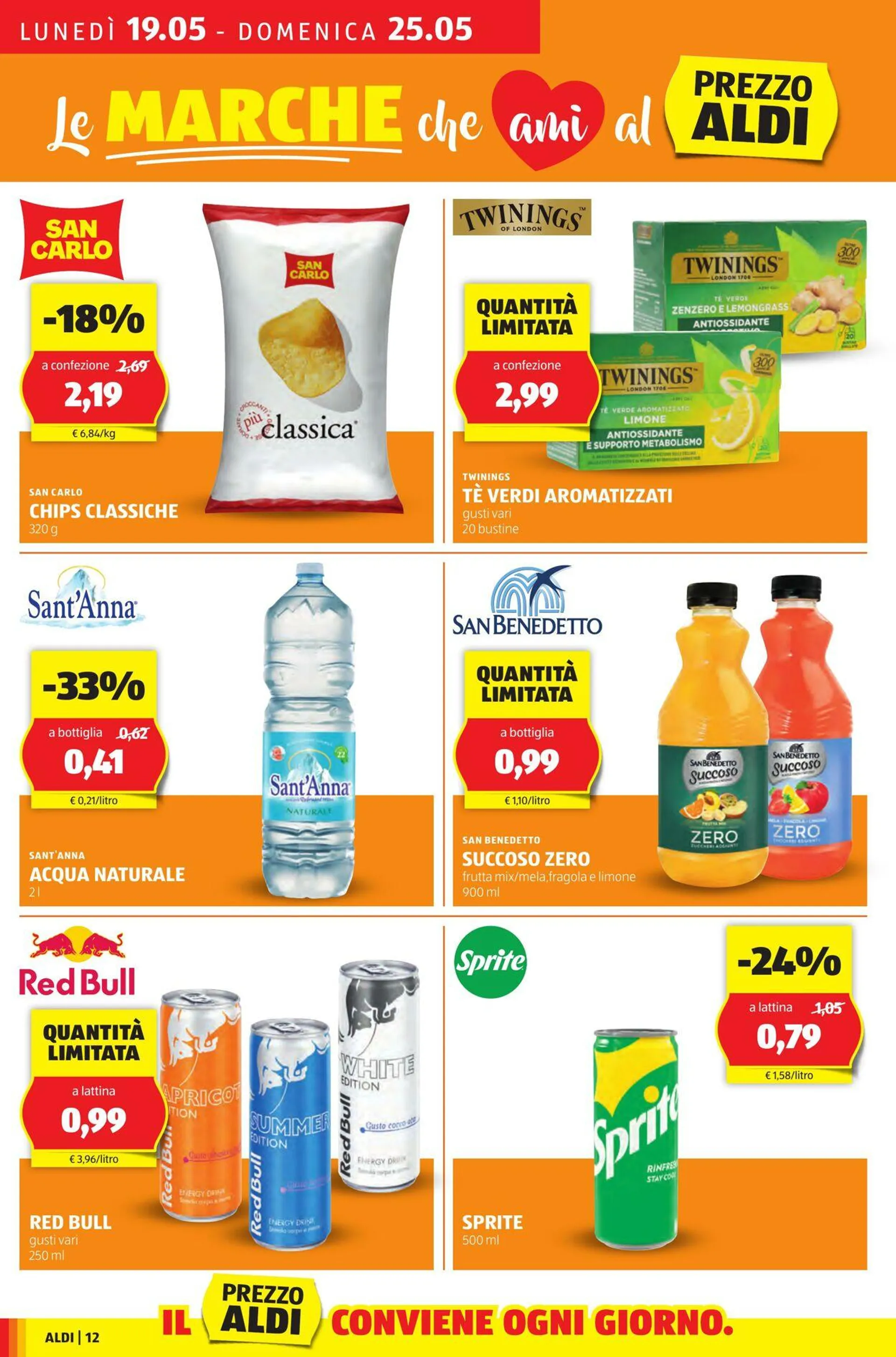 Aldi Volantino attuale da 19 maggio a 25 maggio di 2025 - Pagina del volantino 12