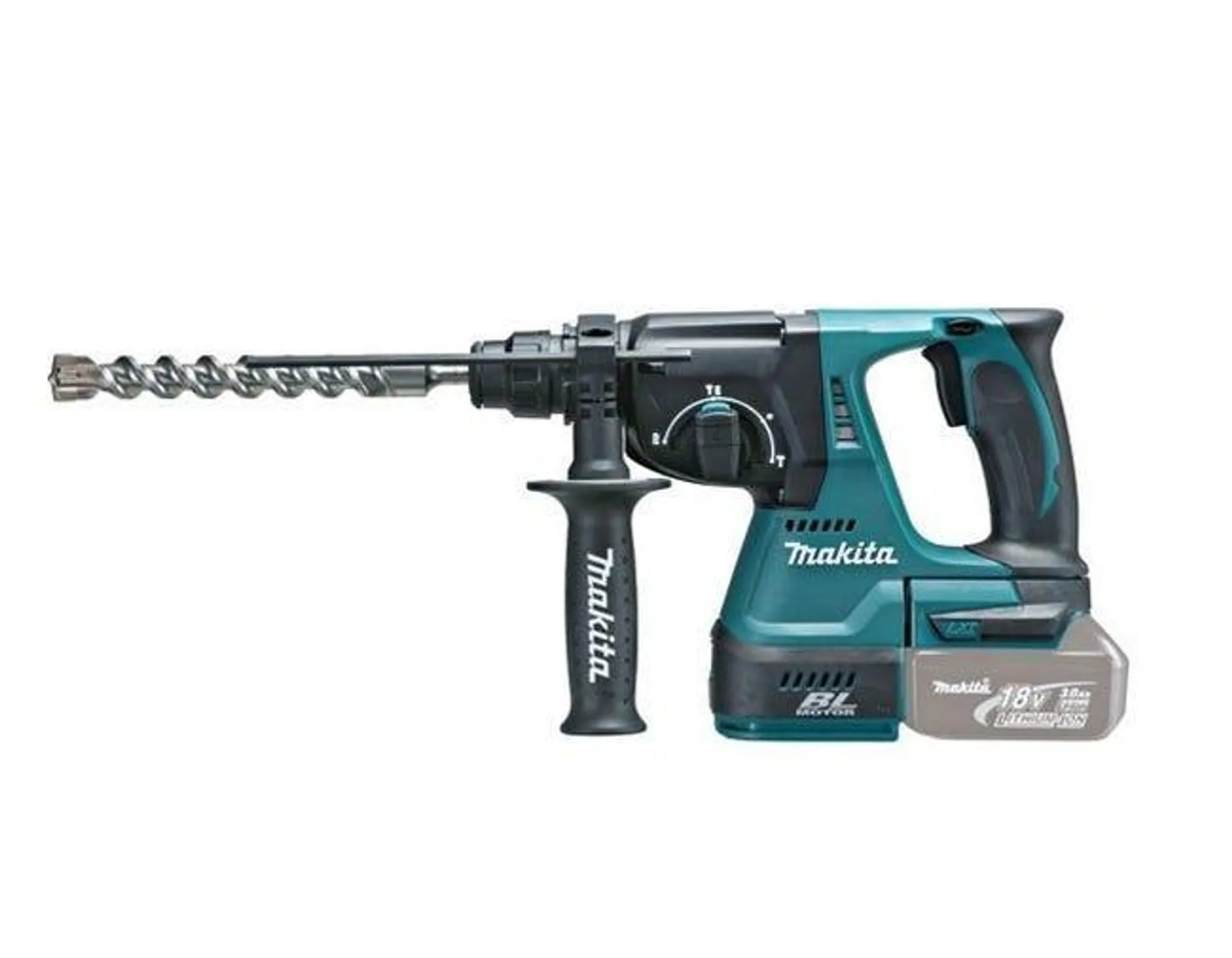 Makita DHR 242 Z Perforateur burineur sans fil 18V, 2,0J, SDS-plus, sans balai solo - sans batterie, sans chargeur