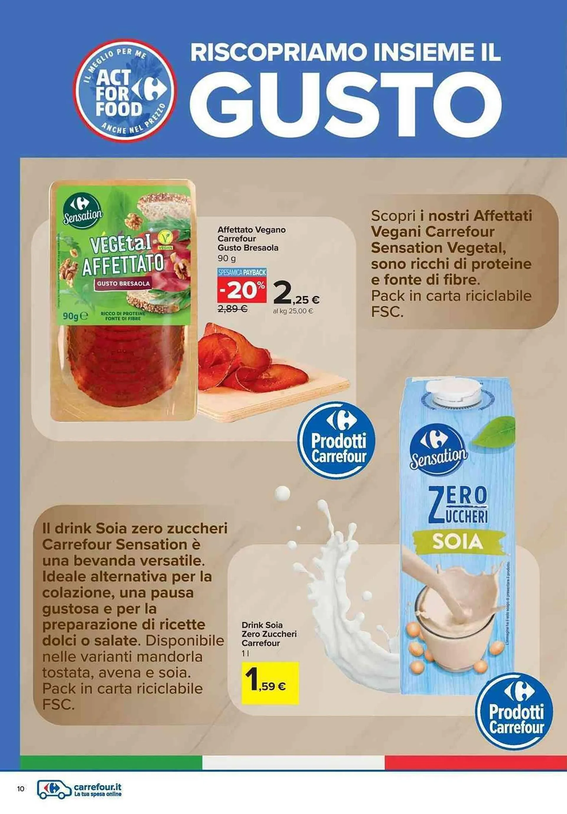 Volantino Carrefour Express da 29 maggio a 25 giugno di 2025 - Pagina del volantino 10