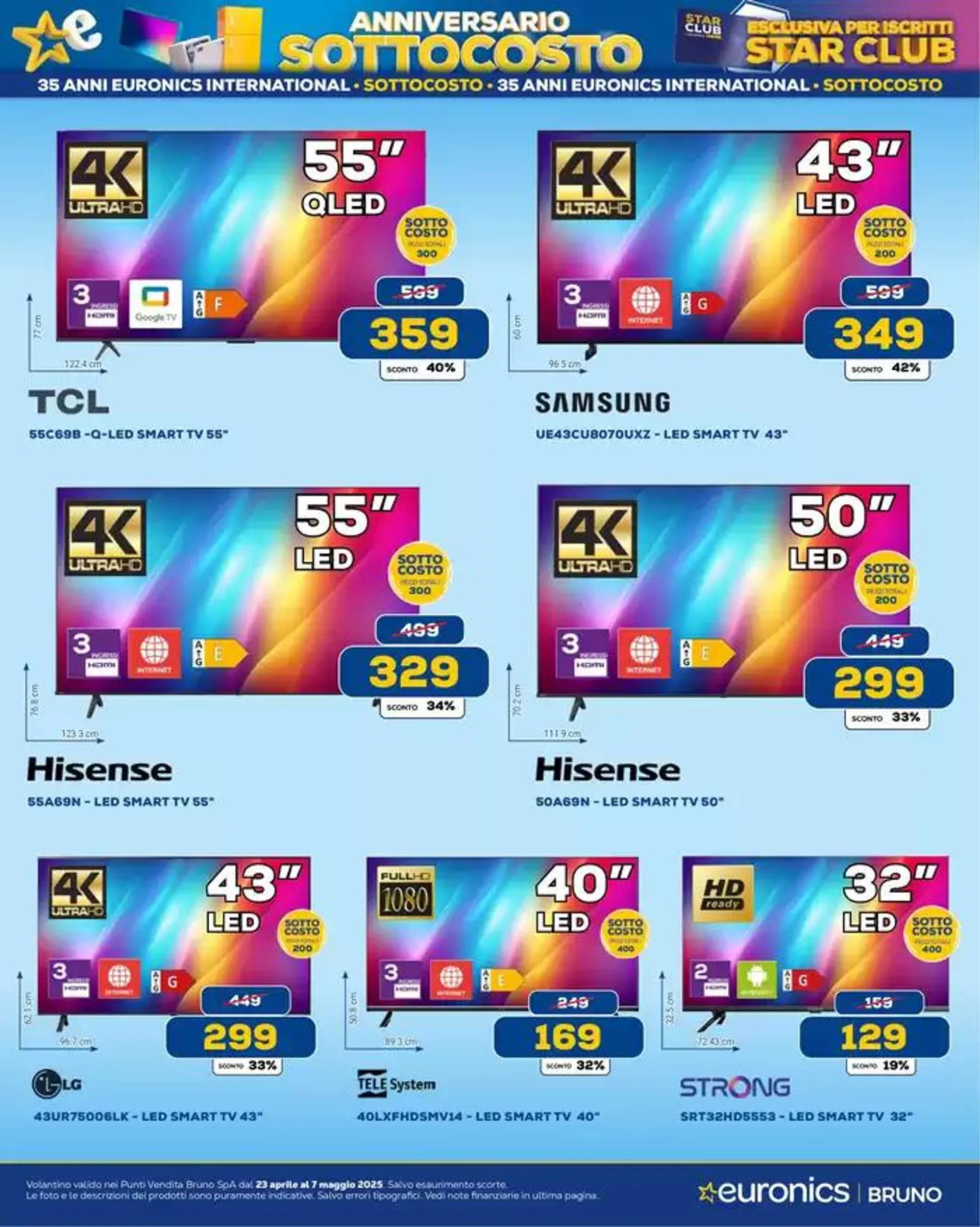 Anniversario sottocosto da 23 aprile a 7 maggio di 2025 - Pagina del volantino 14