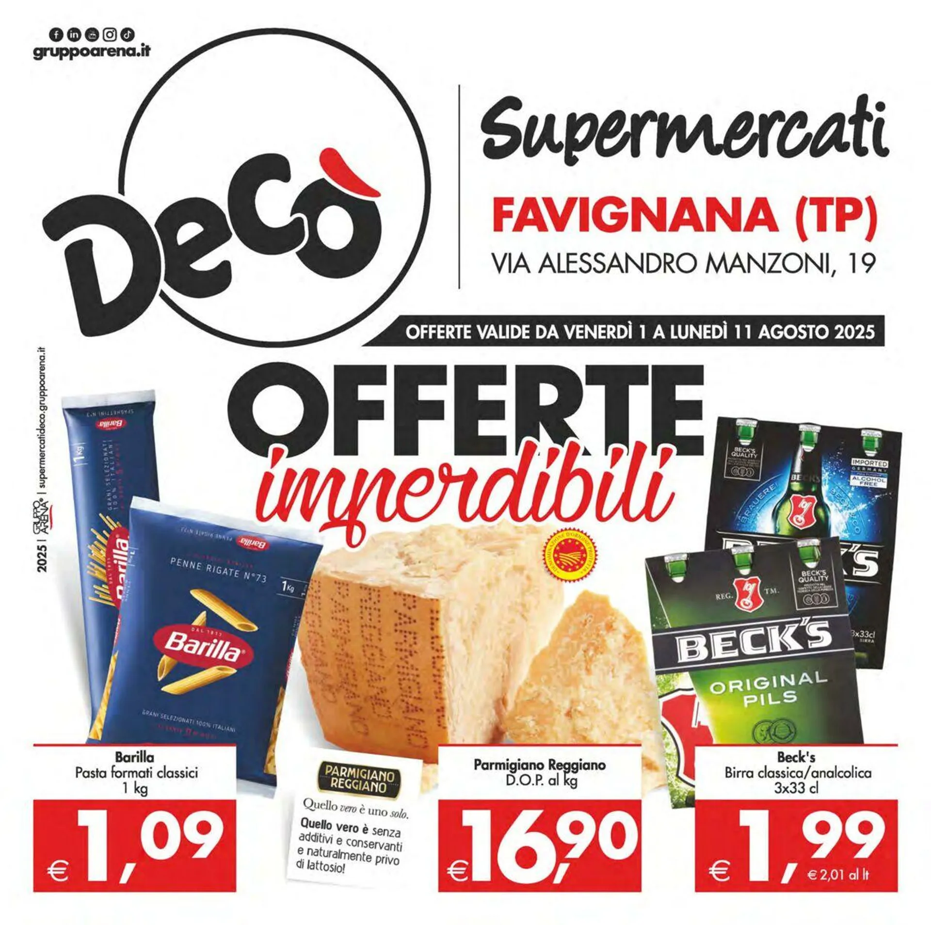 Deco Volantino attuale da 1 agosto a 11 agosto di 2025 - Pagina del volantino 1