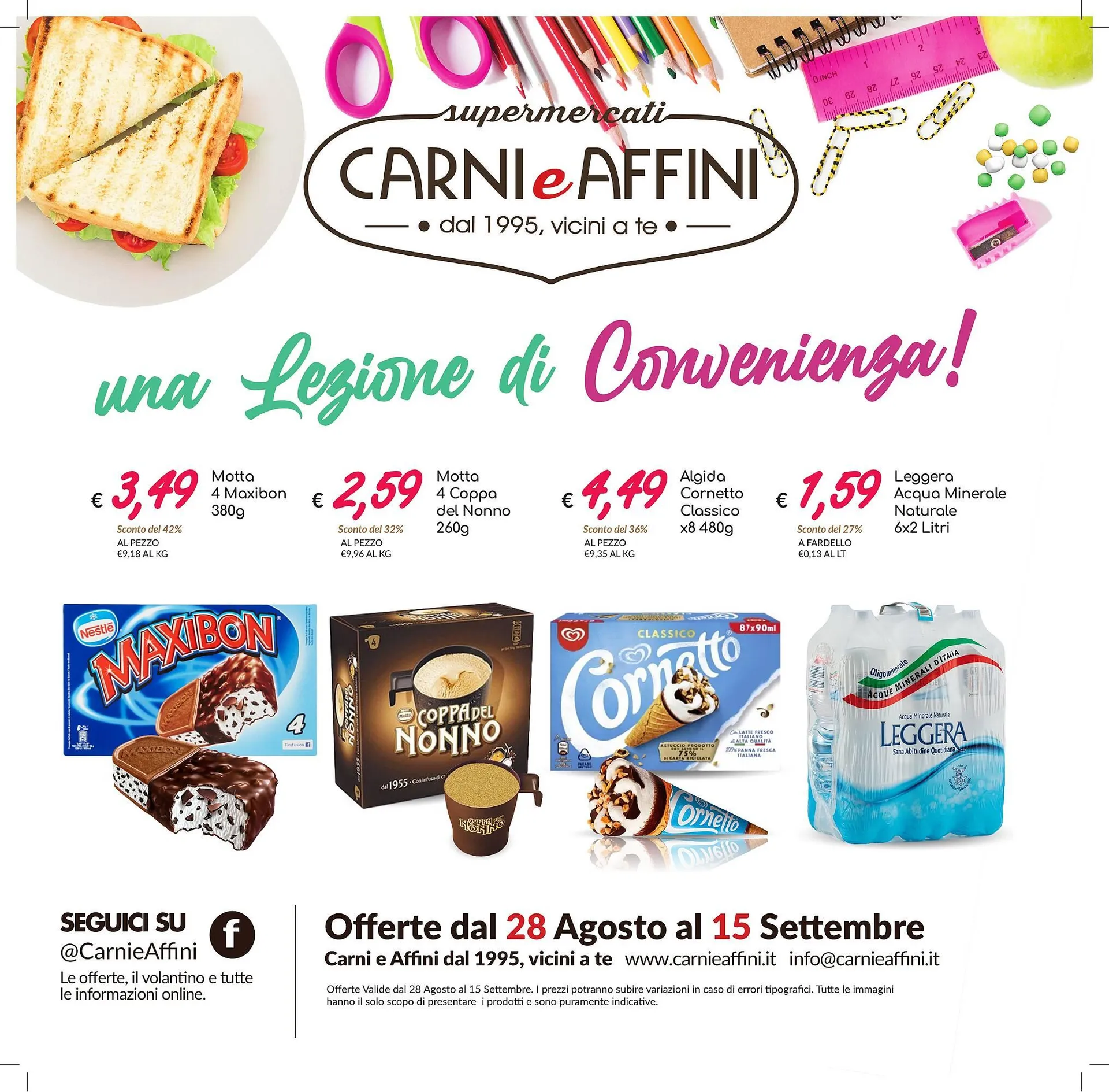 Volantino Carni e Affini Supermercati - 1