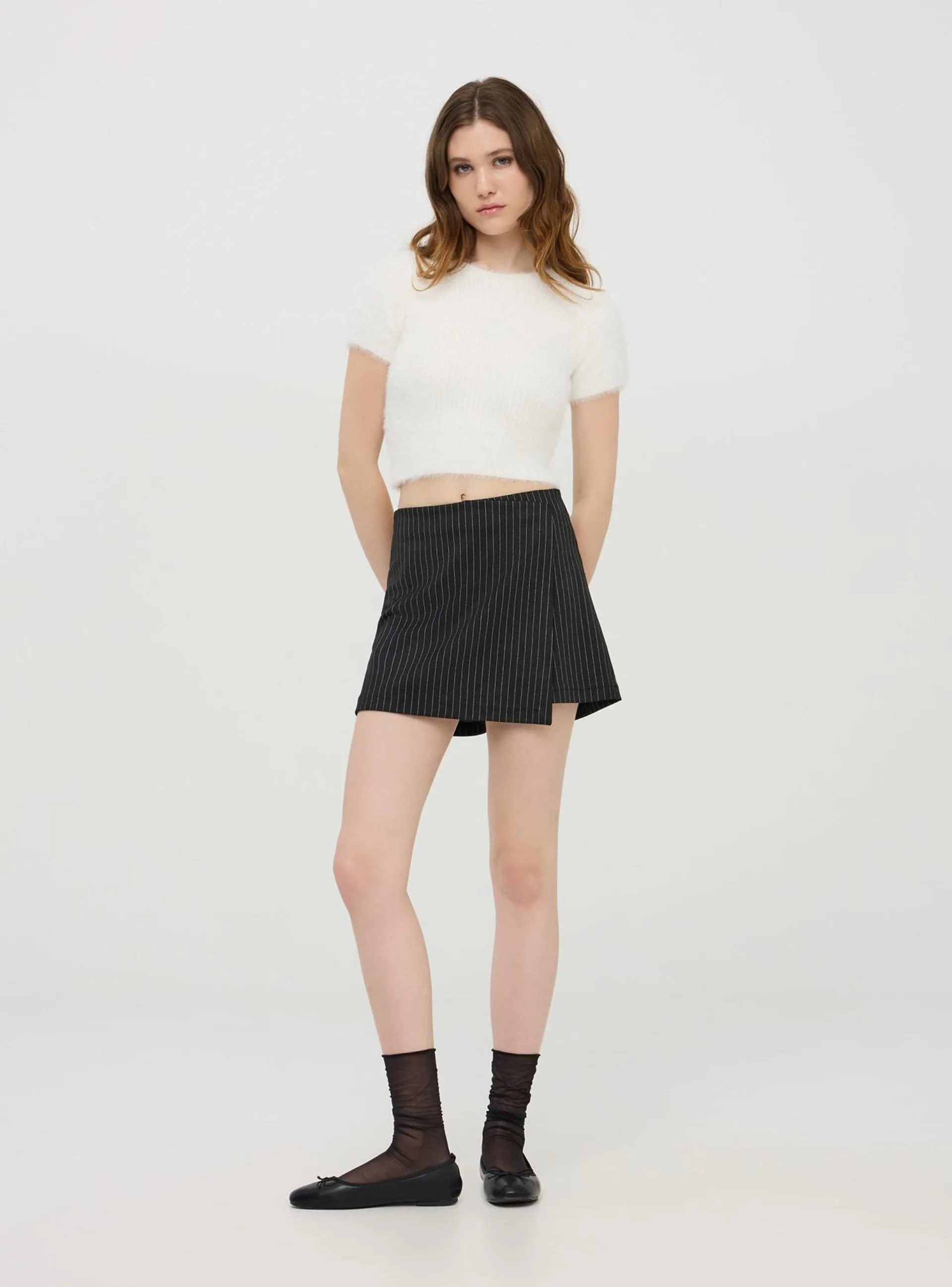 Skort gessata Var nero