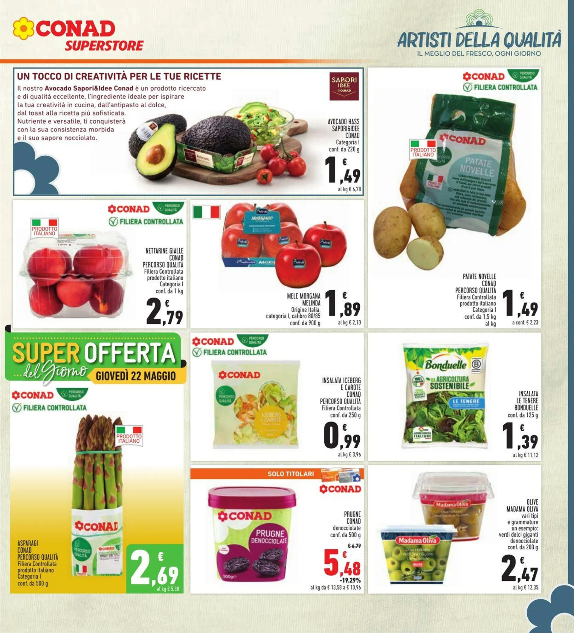 Conad - Spazio - Roma Volantino attuale da 21 maggio a 4 giugno di 2025 - Pagina del volantino 13