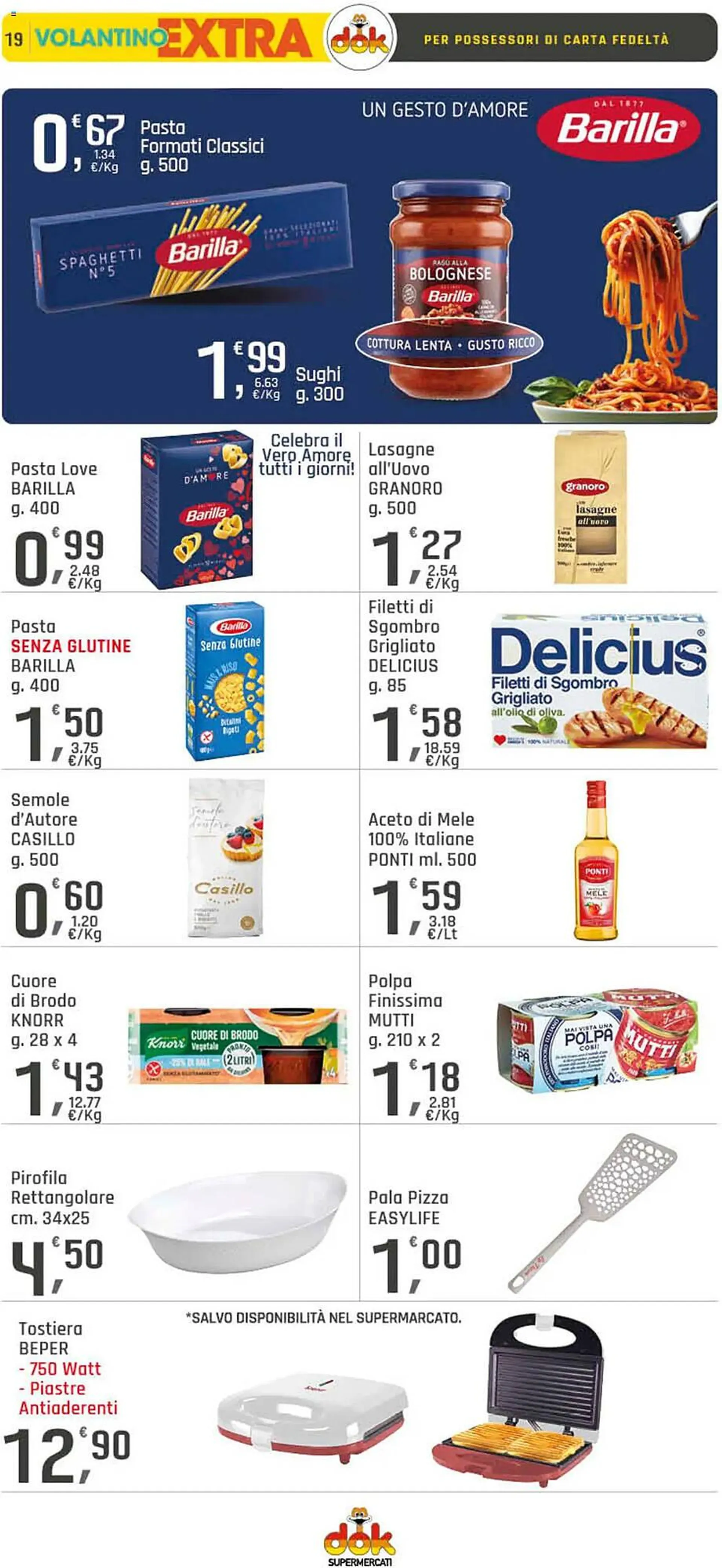 Volantino Supermercati Dok da 24 aprile a 30 aprile di 2025 - Pagina del volantino 19