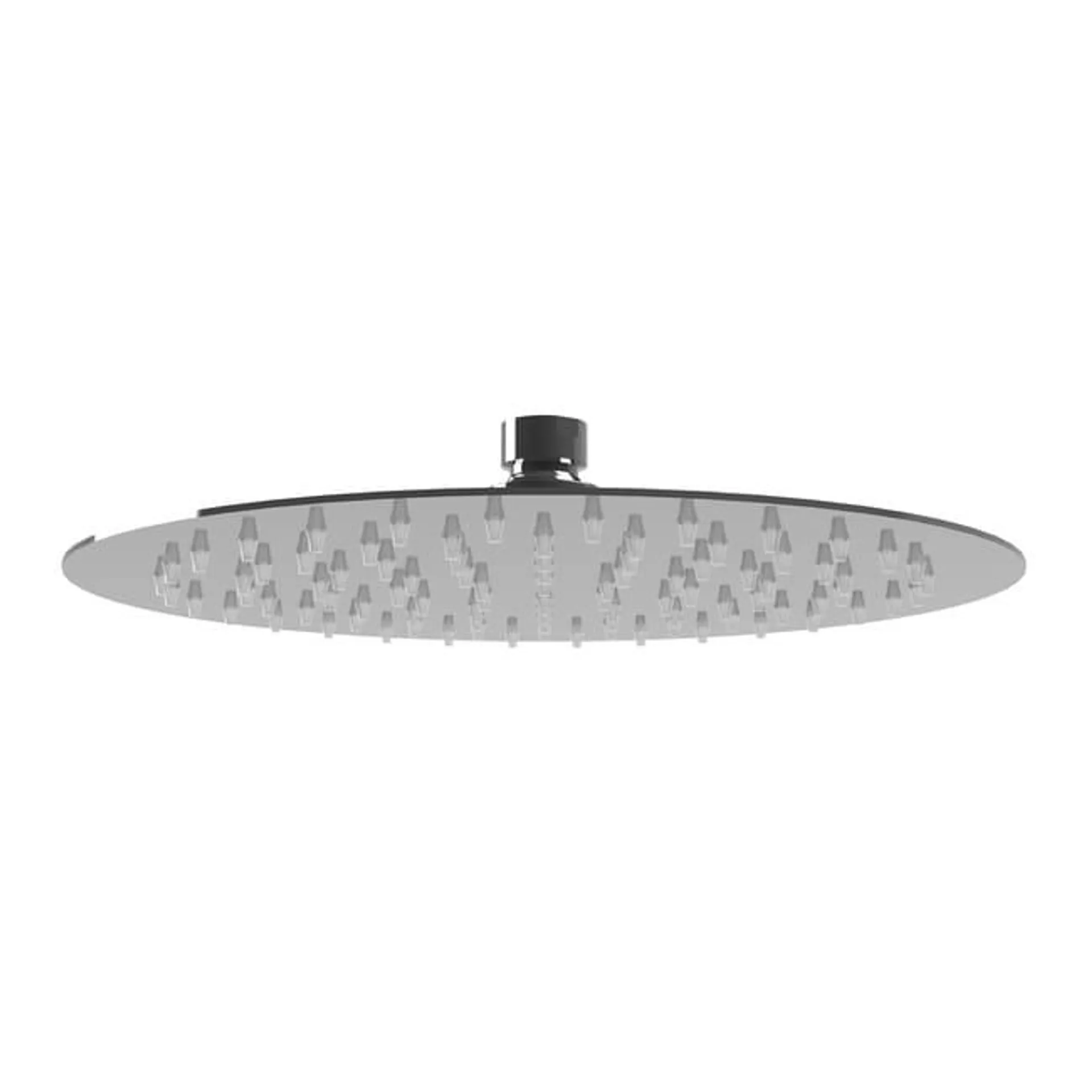 Soffione doccia SENSEA Icone 25 in inox cromo L 25 x H 25 x P 4.5 cm anticalcare 1 getto