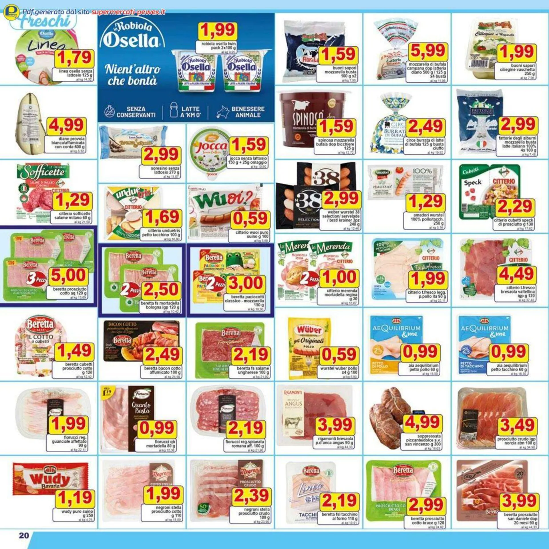 Pewex Volantino attuale da 23 maggio a 3 giugno di 2025 - Pagina del volantino 20