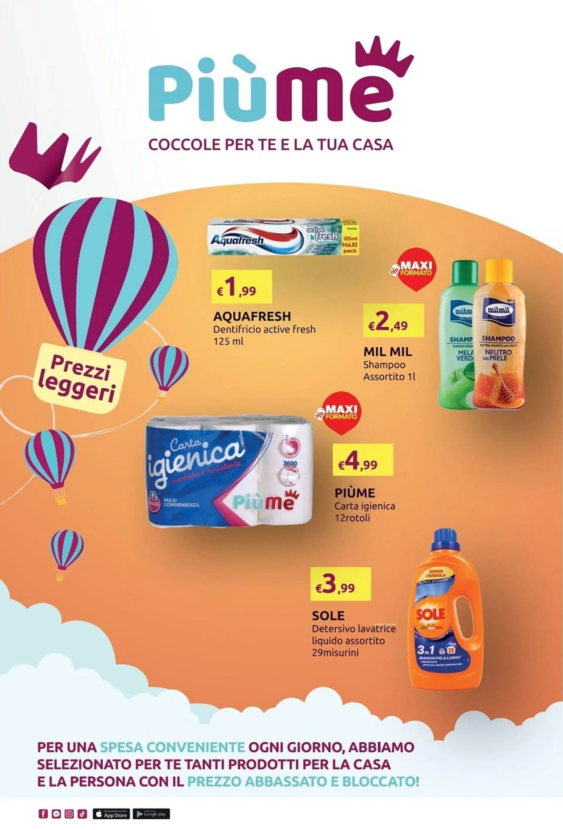 Volantino PiùMe da 14 luglio a 3 agosto di 2025 - Pagina del volantino 1