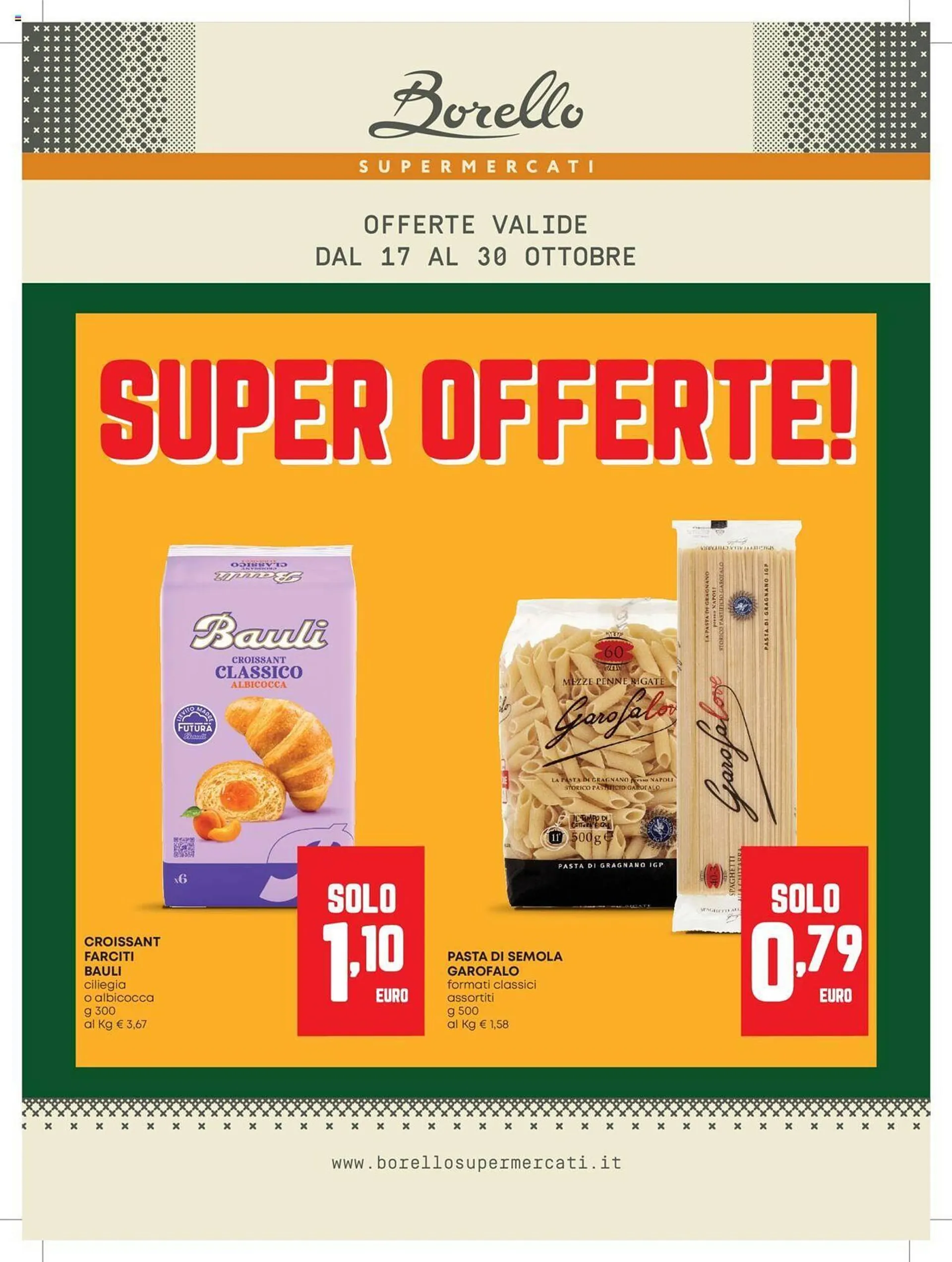 Volantino Borello Supermercati - 1