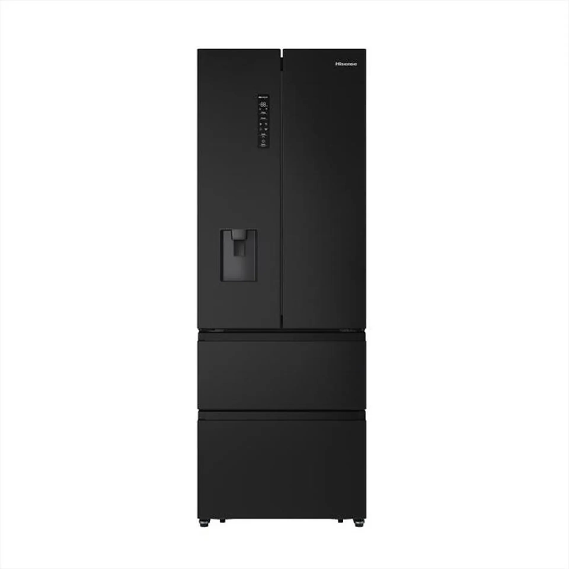 HISENSE - Frigorifero 4 porte RF632N4WFE1 Classe E 485 lt-Black Inox