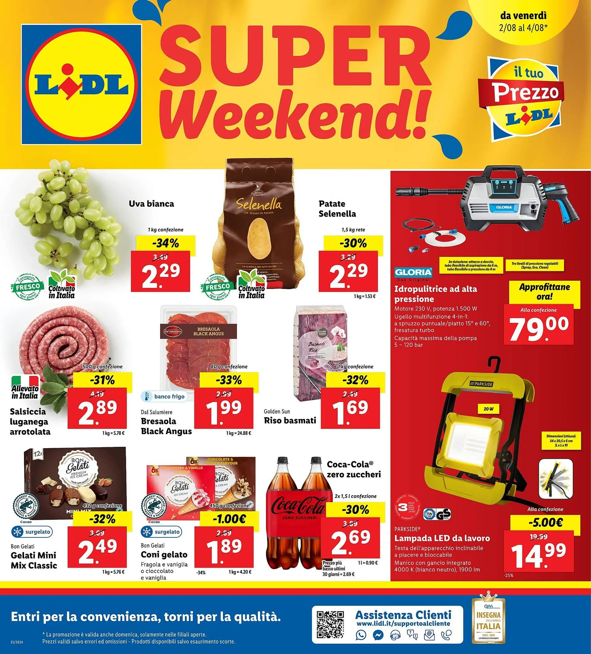 Volantino Lidl da 29 luglio a 14 agosto di 2024 - Pagina del volantino 36