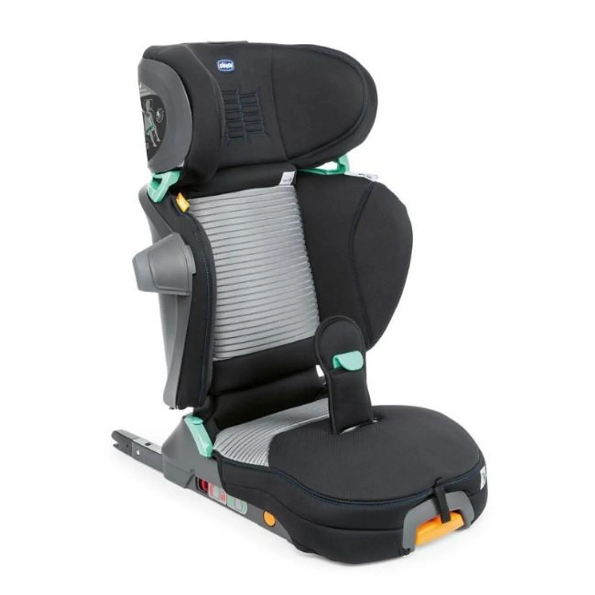 Chicco Seggiolino Auto Fold&Go Air R129 i-Size in tessuto 3D Traspirante, 100-150 cm