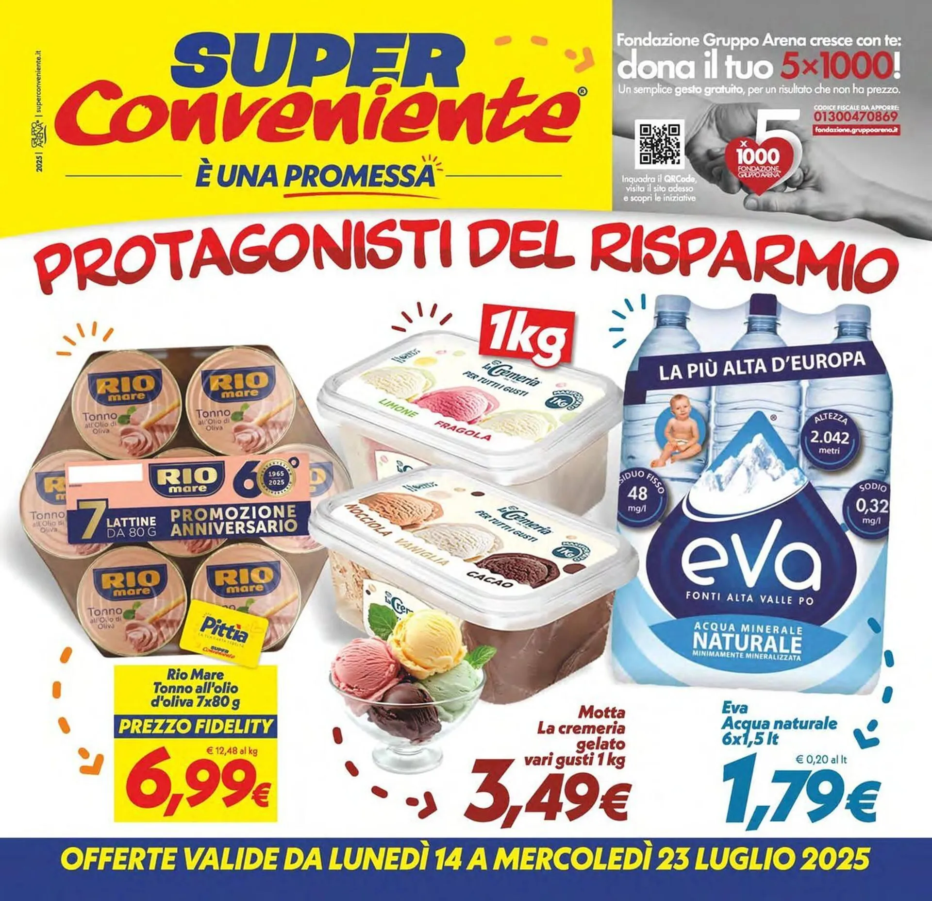 Volantino Iper Super Conveniente da 13 luglio a 23 luglio di 2025 - Pagina del volantino 1