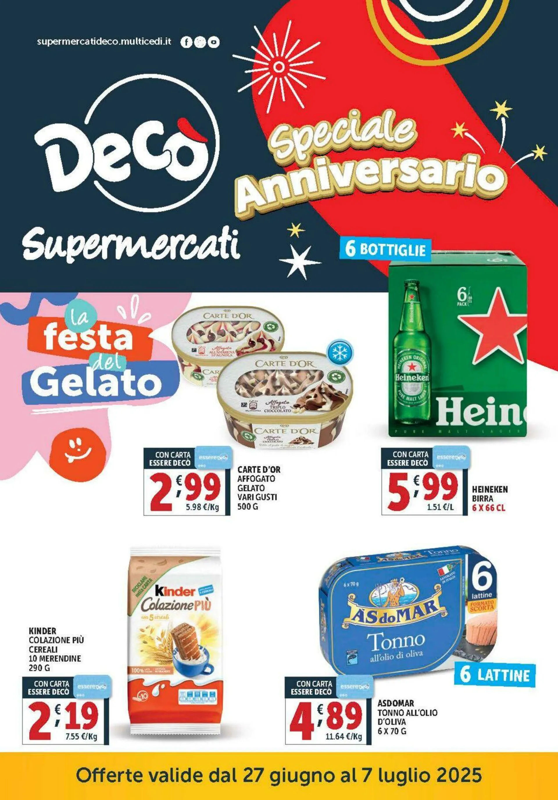 Deco Volantino attuale da 17 luglio a 31 luglio di 2025 - Pagina del volantino 1