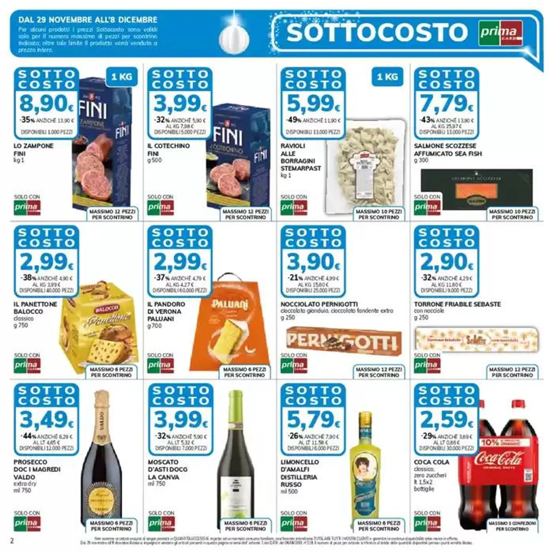 Sottocosto da 2 dicembre a 8 dicembre di 2024 - Pagina del volantino 12