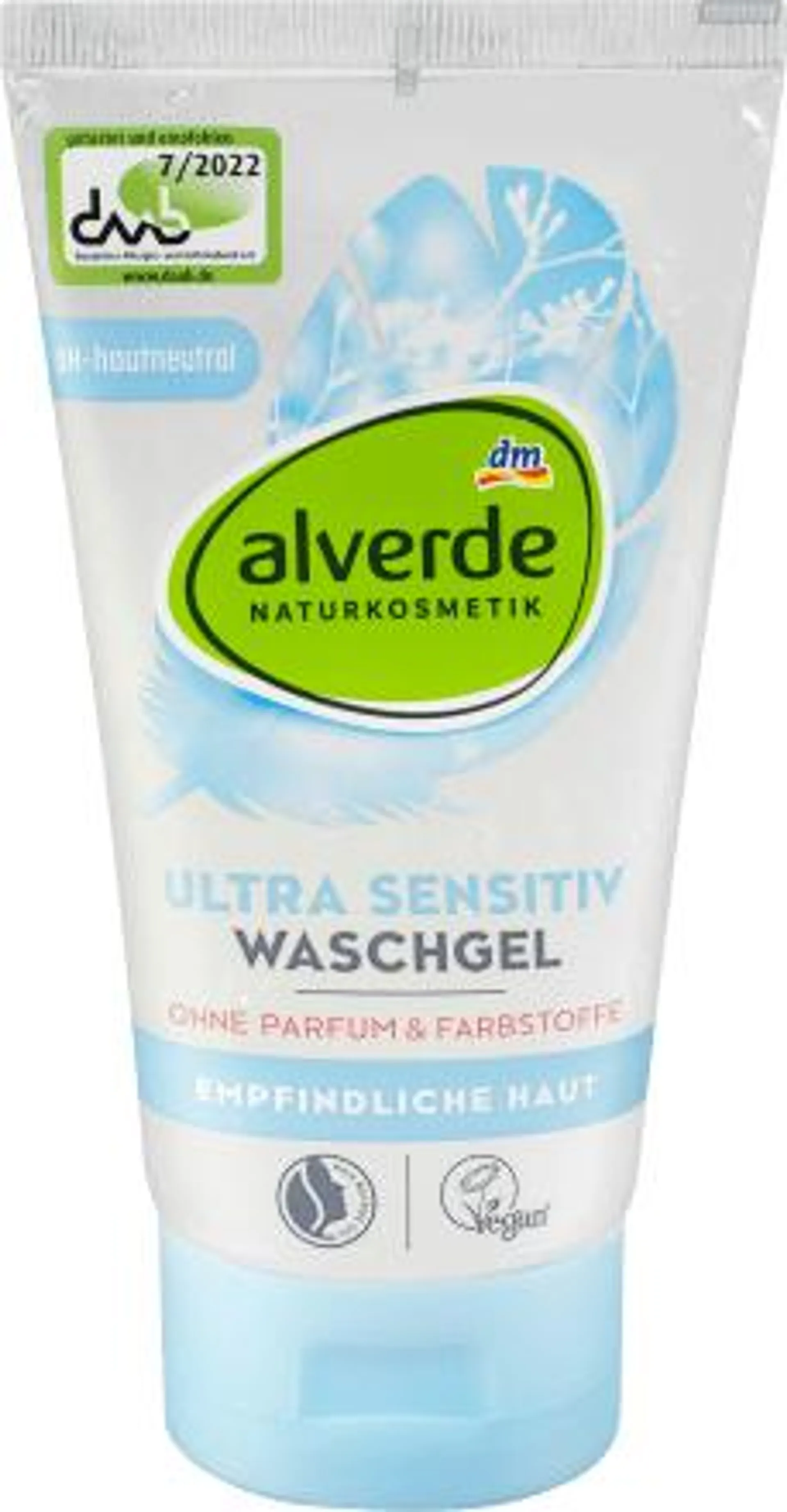 Gel detergente ultra sensitive, 150 ml