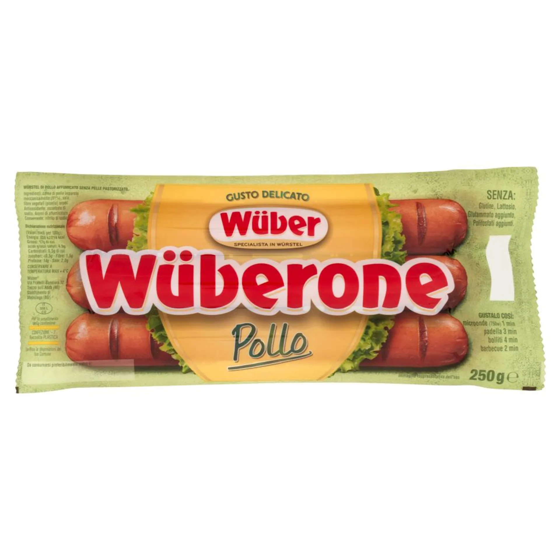 Wüber Wüberone Pollo Gusto Delicato 250 g