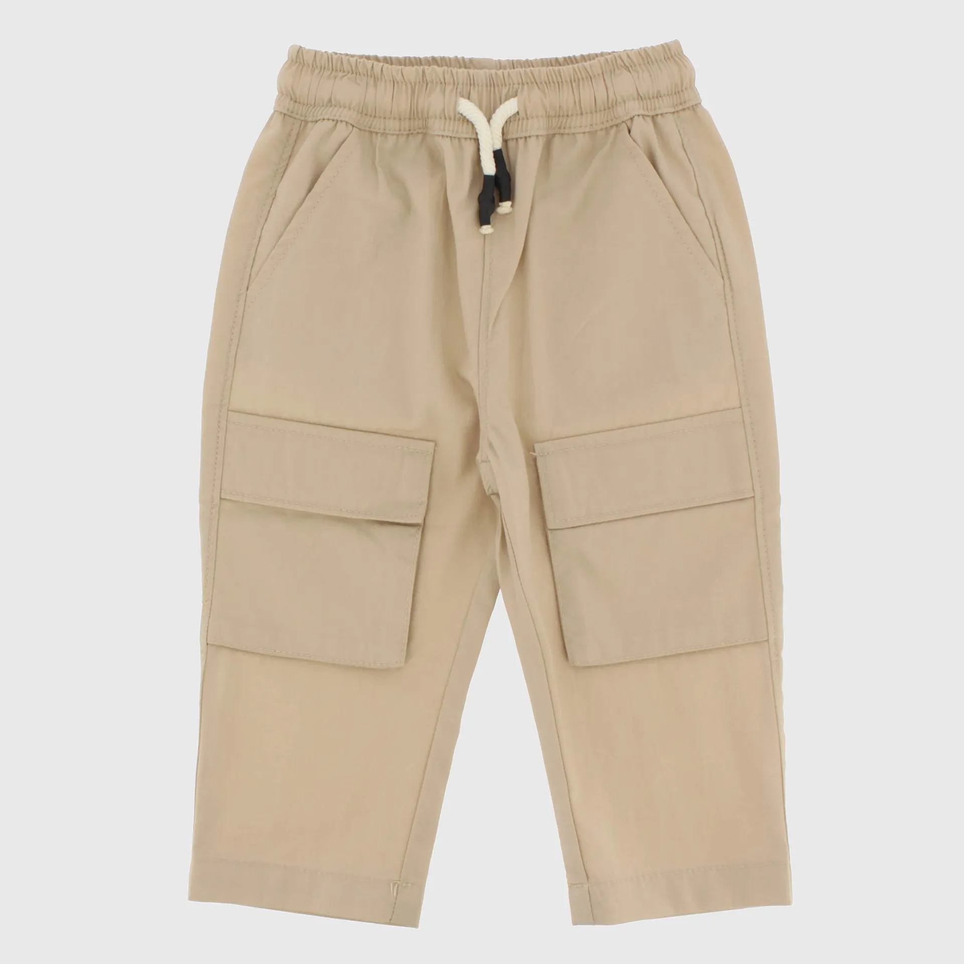 Pantalone in popeline da Bambino, MARRONE