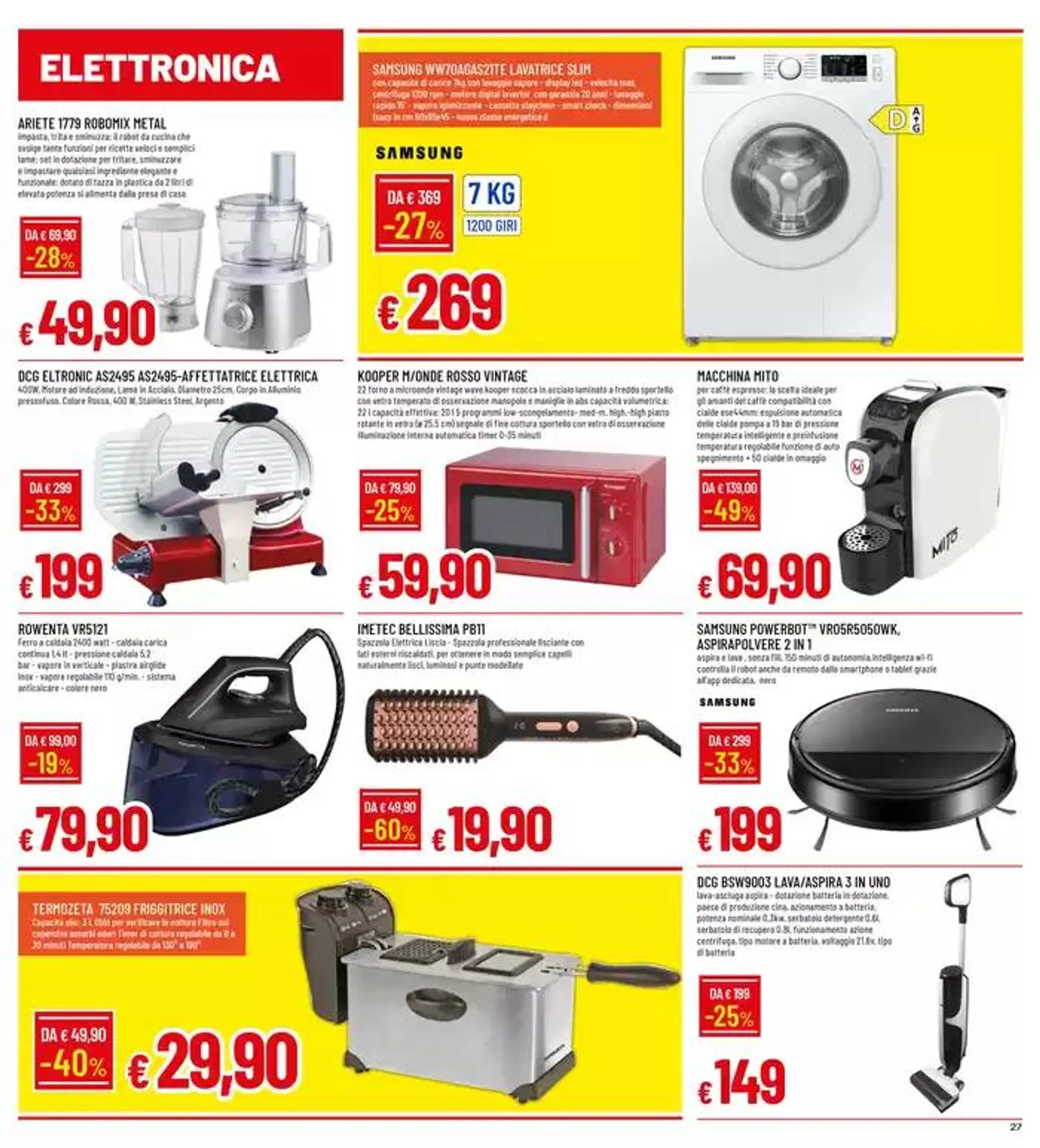 SCONTI 30/40/50% da 22 aprile a 4 maggio di 2025 - Pagina del volantino 27