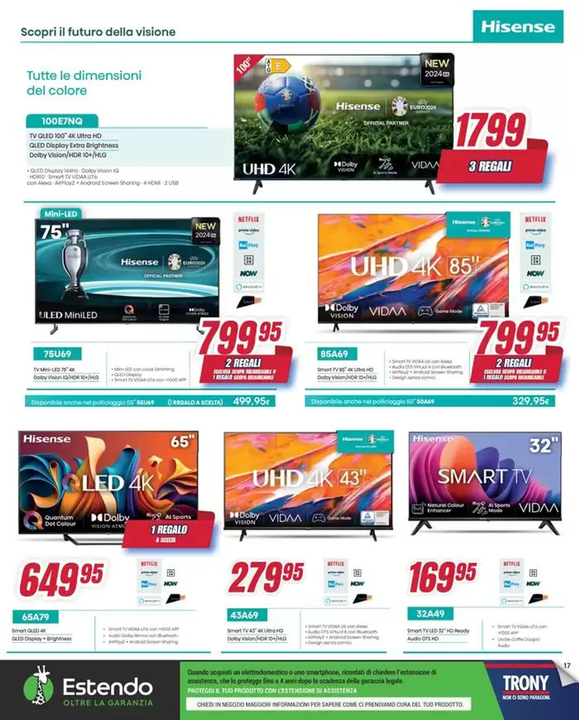 Il regalo lo scegli tu da Trony! da 12 aprile a 7 maggio di 2025 - Pagina del volantino 17