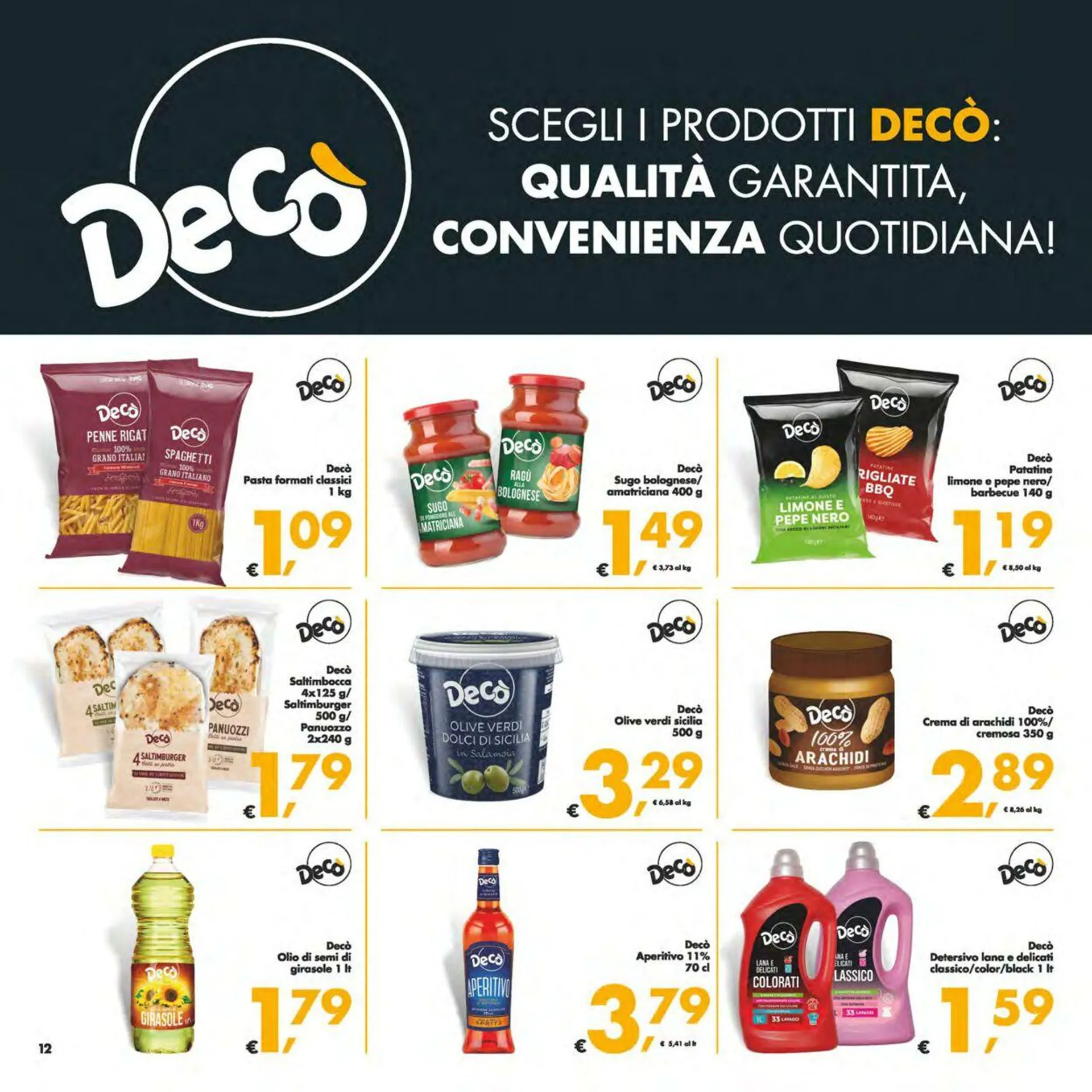 Deco Volantino attuale da 4 luglio a 13 luglio di 2025 - Pagina del volantino 12