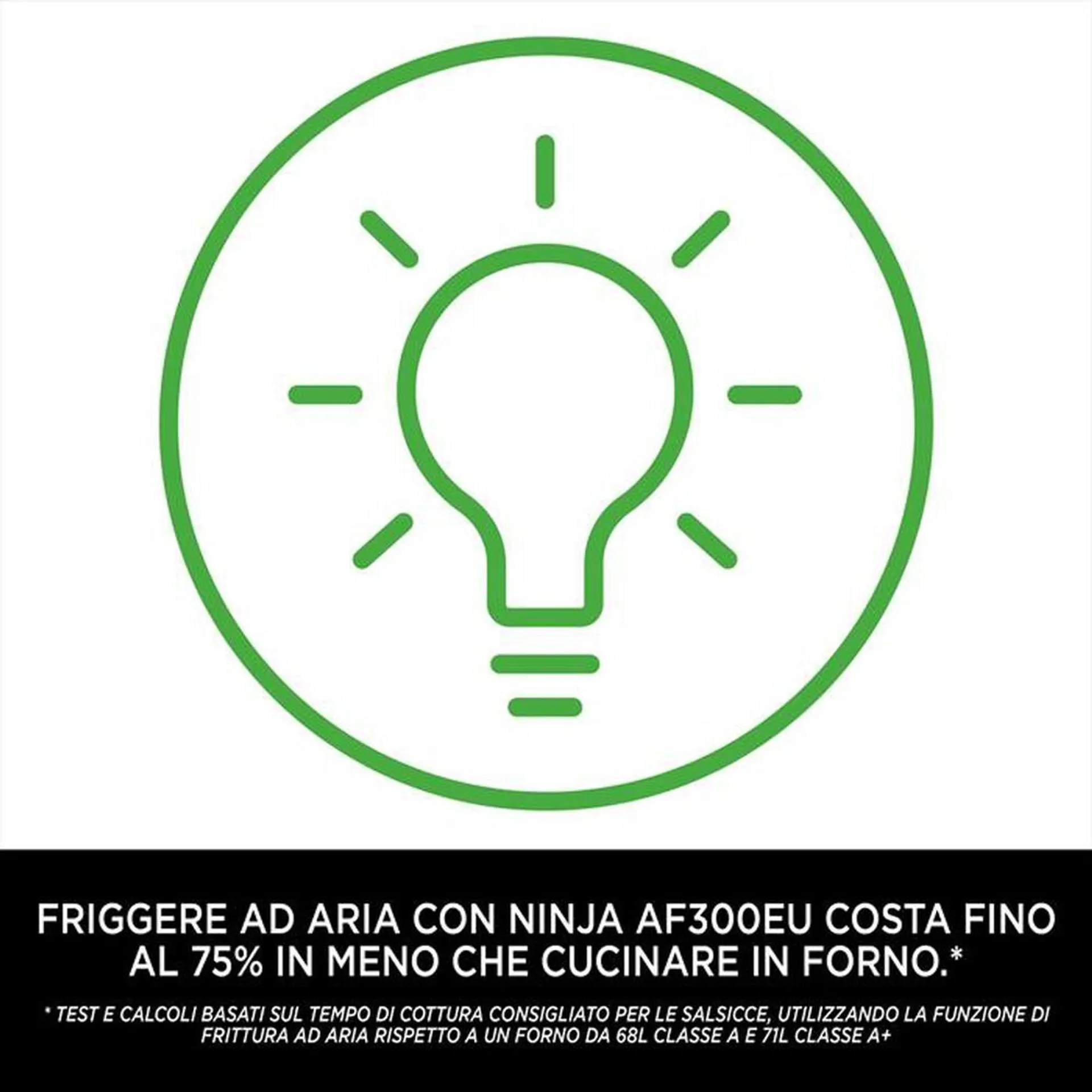 NINJA - Friggitrice ad aria DUAL ZONE 7,6L AF300EU-nero