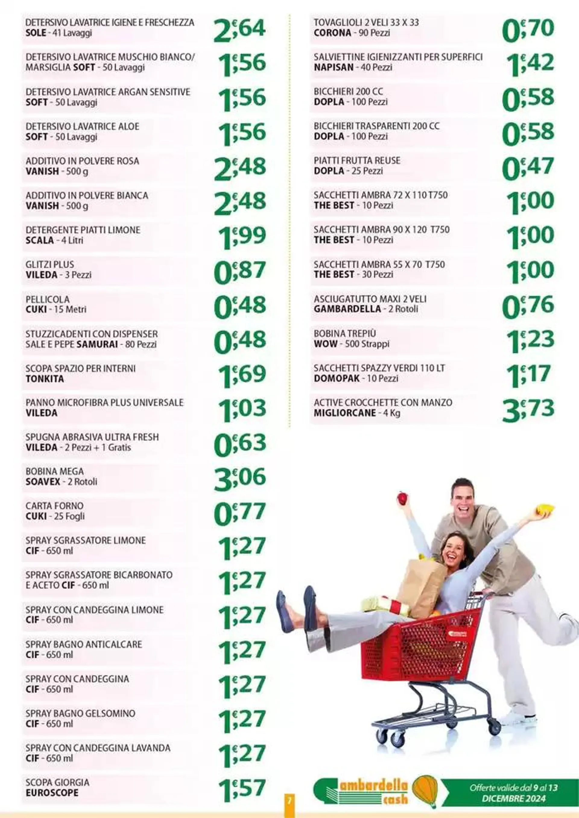 Sottocosto da 11 dicembre a 13 dicembre di 2024 - Pagina del volantino 7