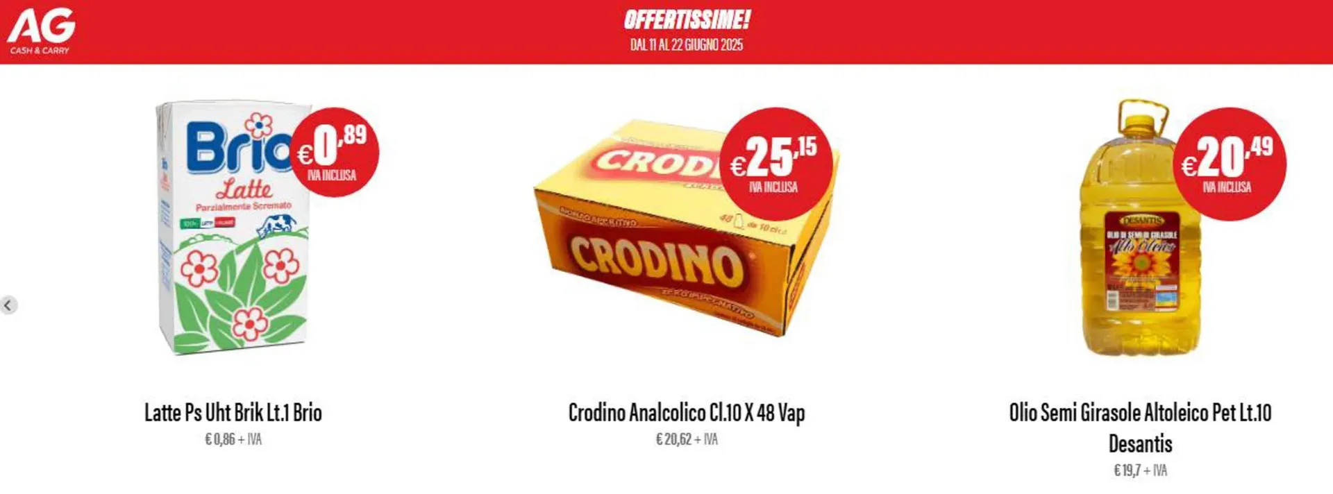 Volantino Ag Cash Carry da 11 giugno a 22 giugno di 2025 - Pagina del volantino 3