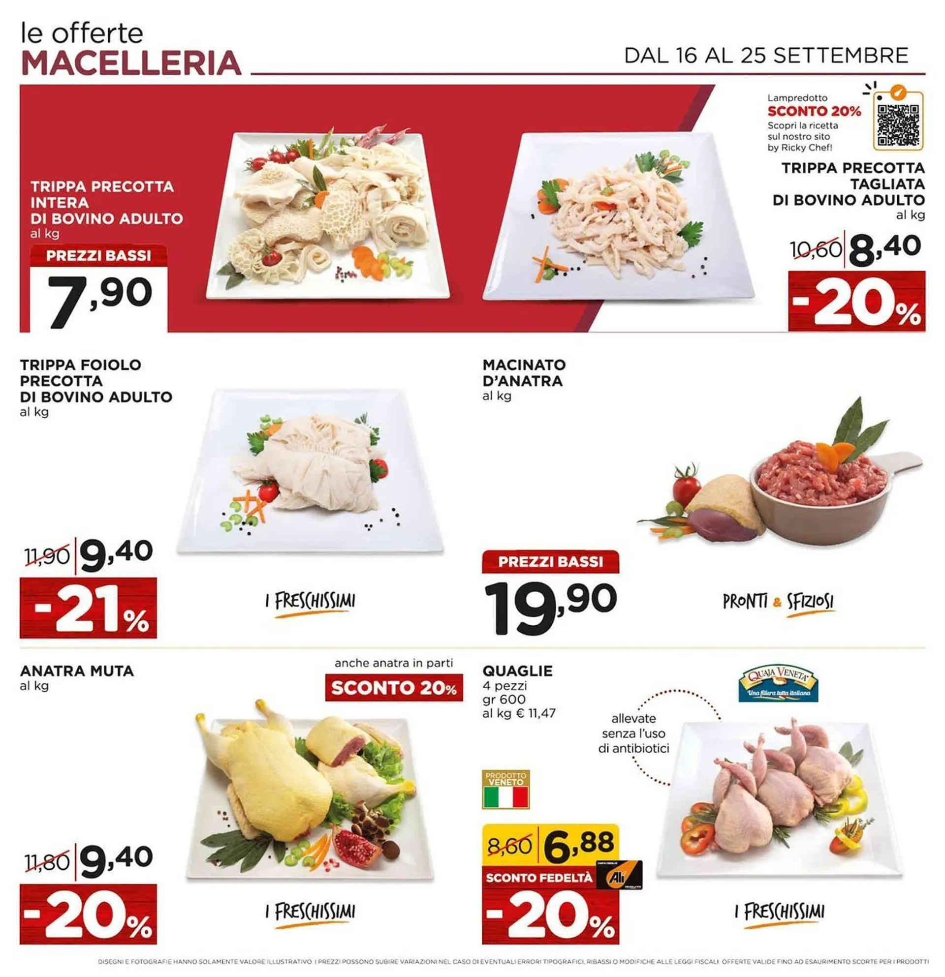 Volantino Alì Supermercati da 16 settembre a 2 ottobre di 2024 - Pagina del volantino 4