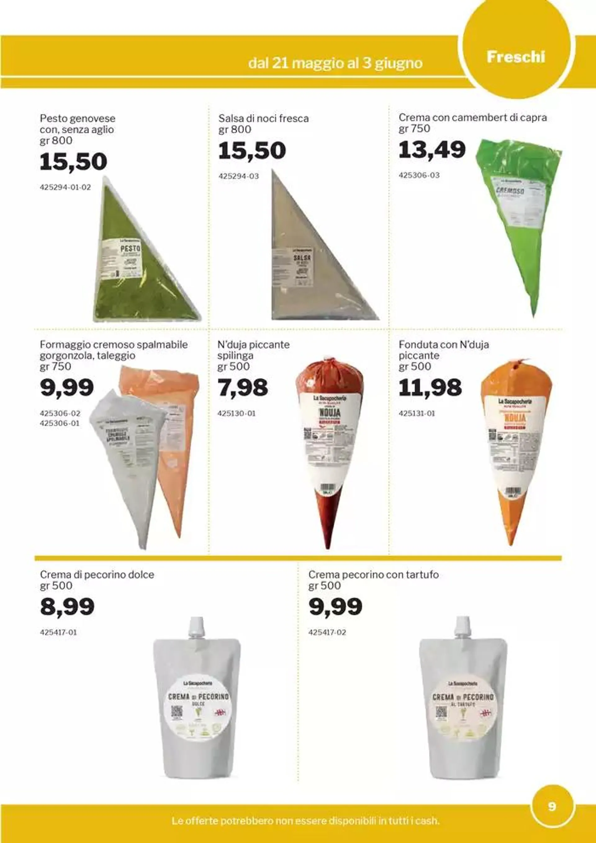 Prormozioni da 21 maggio a 3 giugno di 2025 - Pagina del volantino 9
