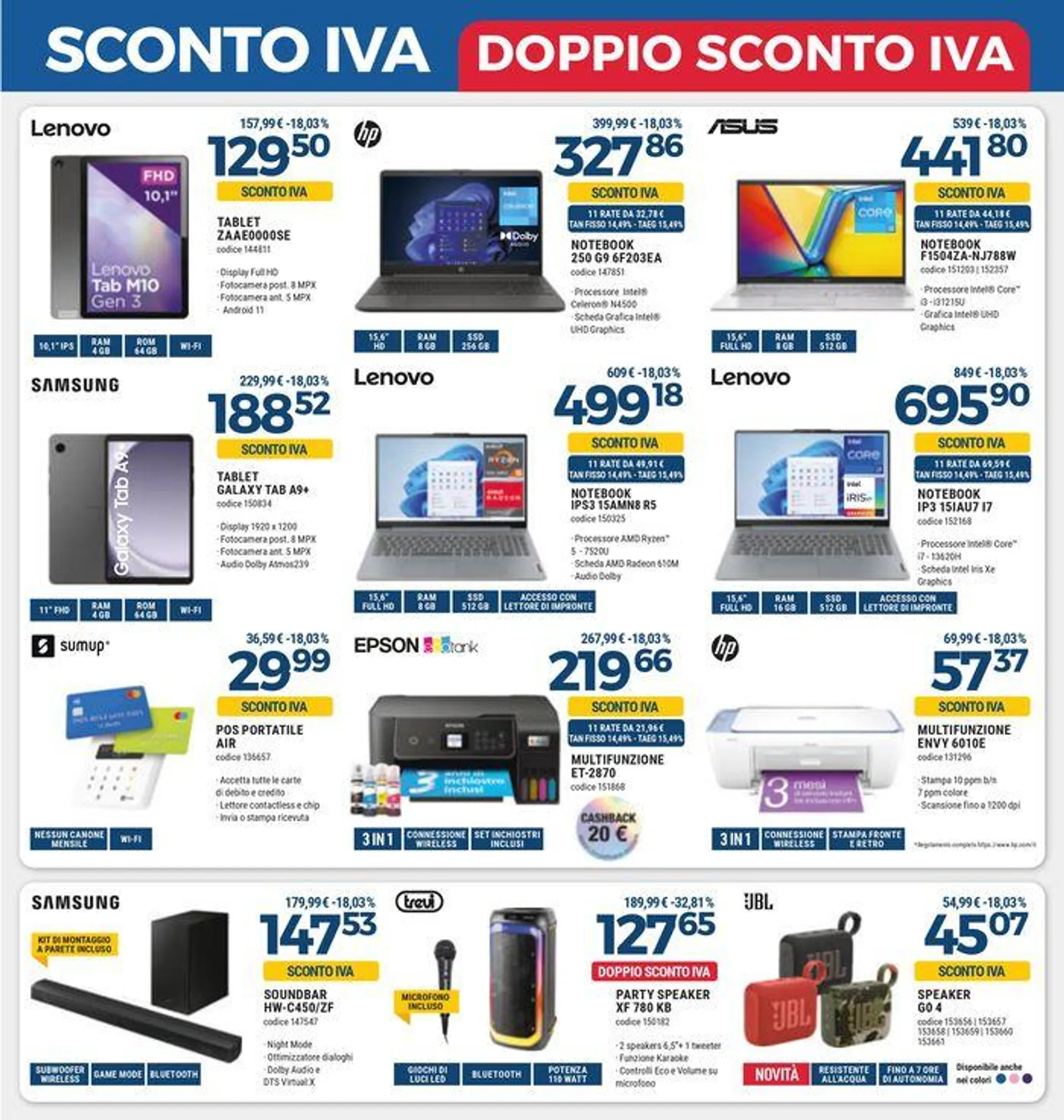 Maxi risparmio sconto Iva da 12 luglio a 8 agosto di 2024 - Pagina del volantino 7