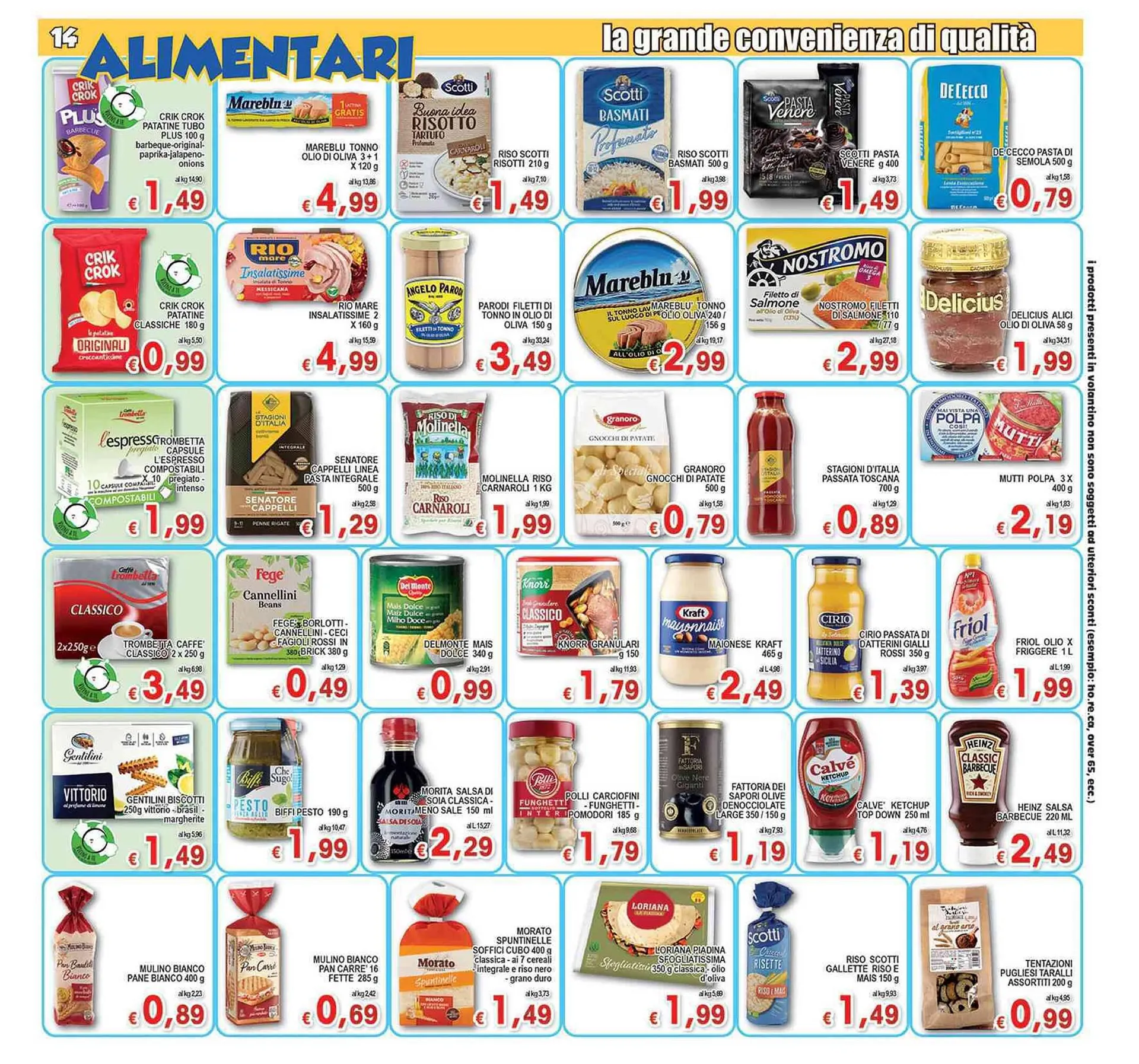 Volantino Top Supermercati da 2 aprile a 9 aprile di 2024 - Pagina del volantino 14