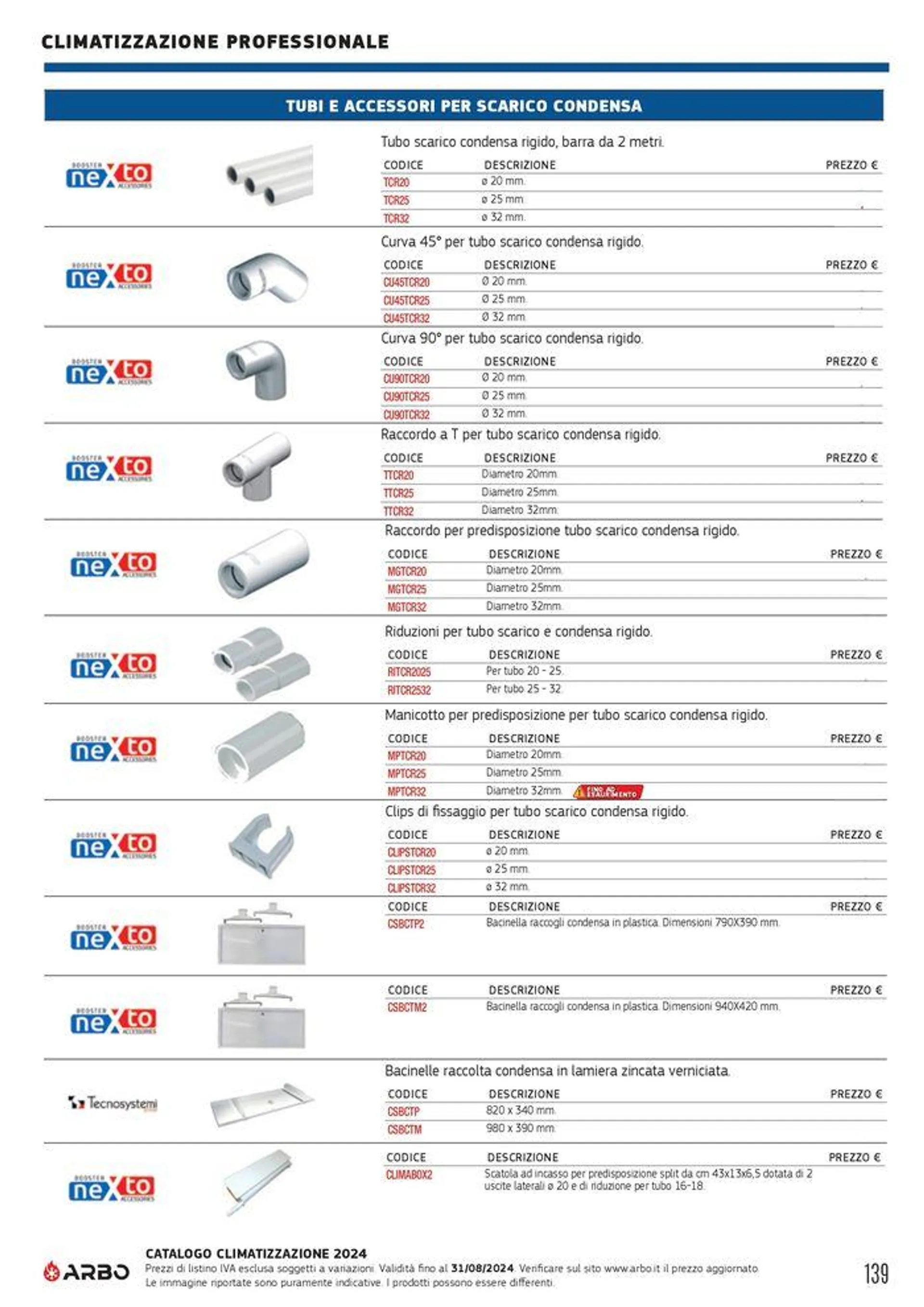 Catalogo climatizzazione 2024 - 139