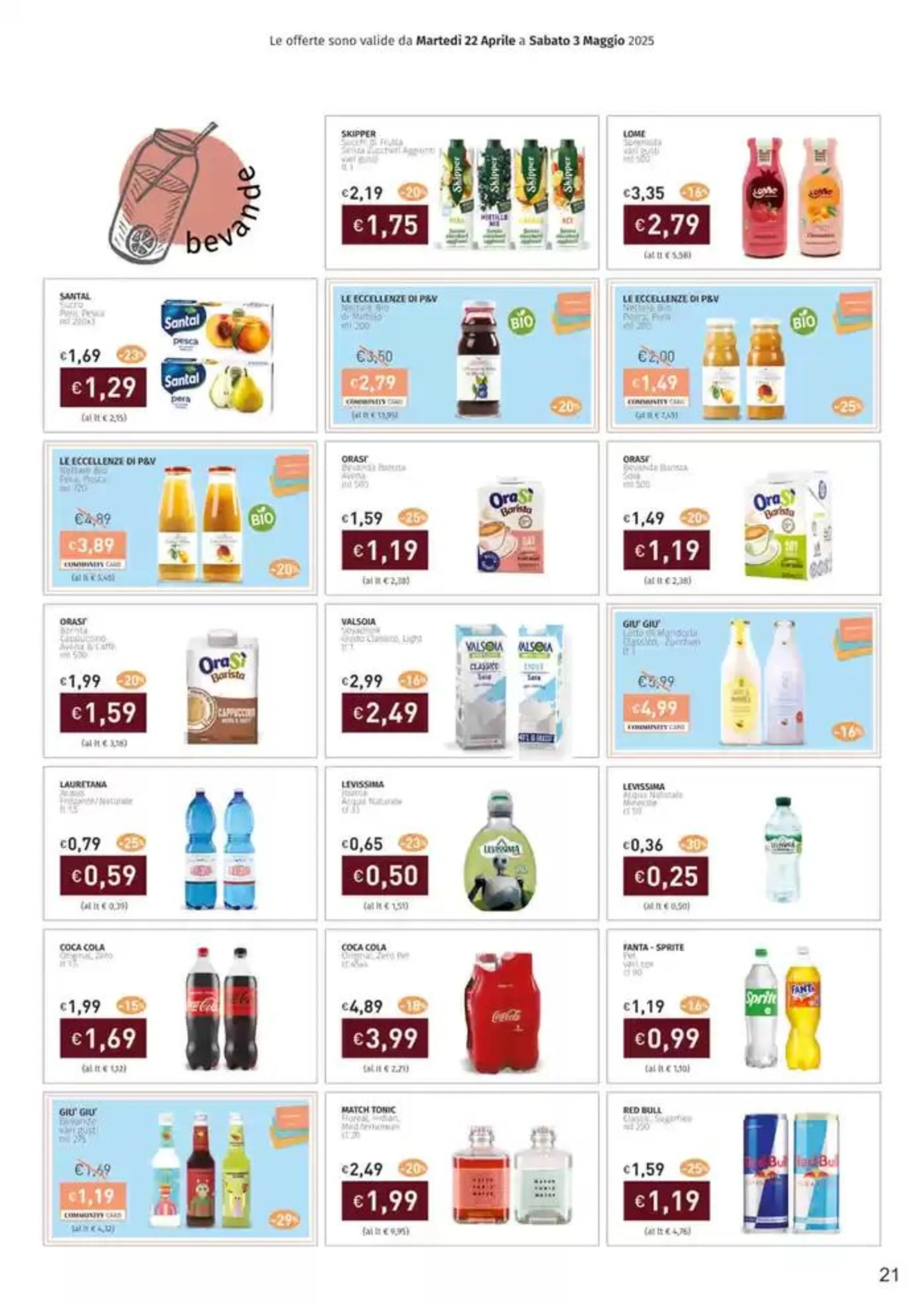 Aria di primavera, profumo di barbecue! da 22 aprile a 3 maggio di 2025 - Pagina del volantino 21