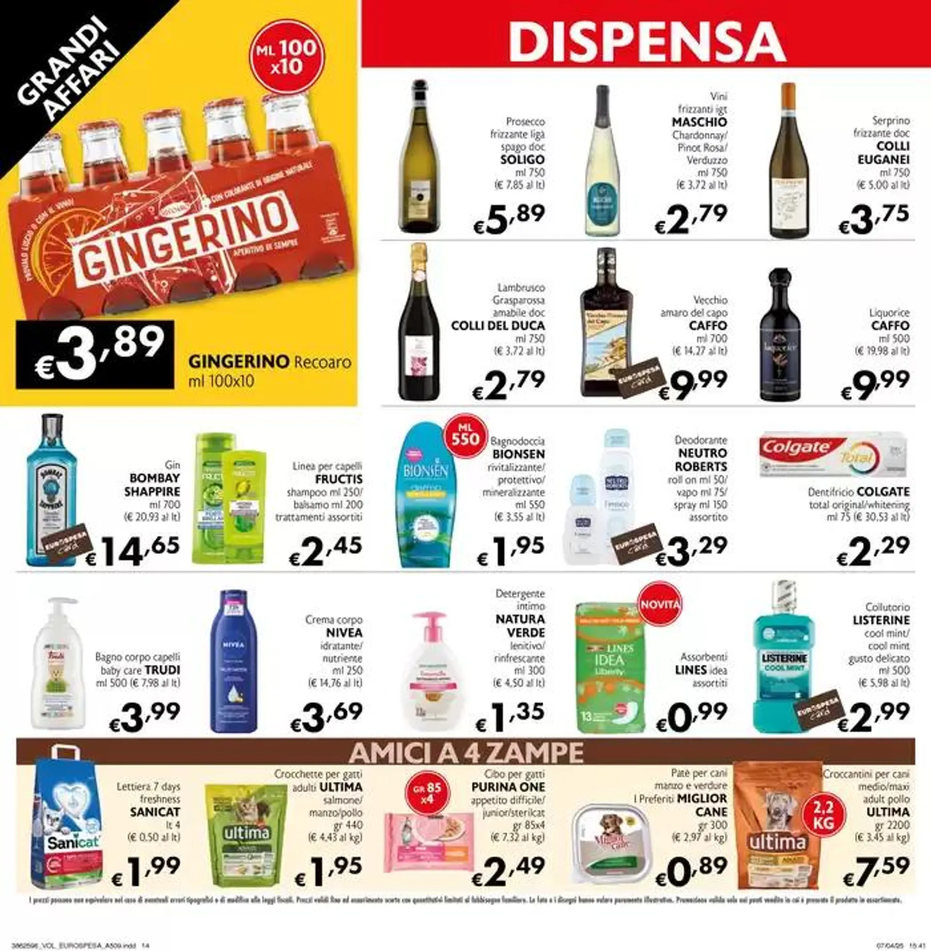 Grandi affari  da 24 aprile a 7 maggio di 2025 - Pagina del volantino 14