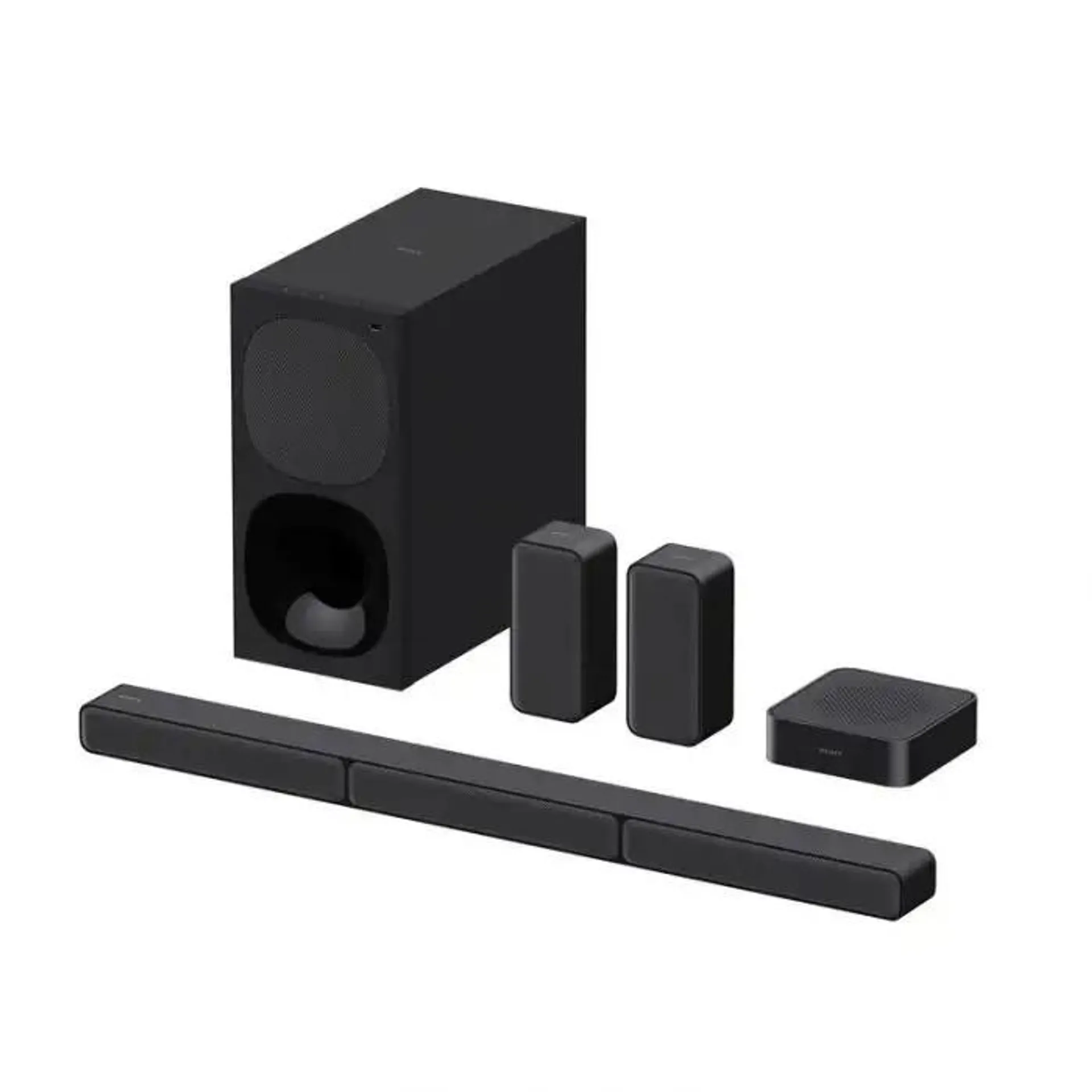 Sony HT S40R – Soundbar TV a 5.1 canali, dolby Digital, con autoparlanti posteriori wireless (Nero)