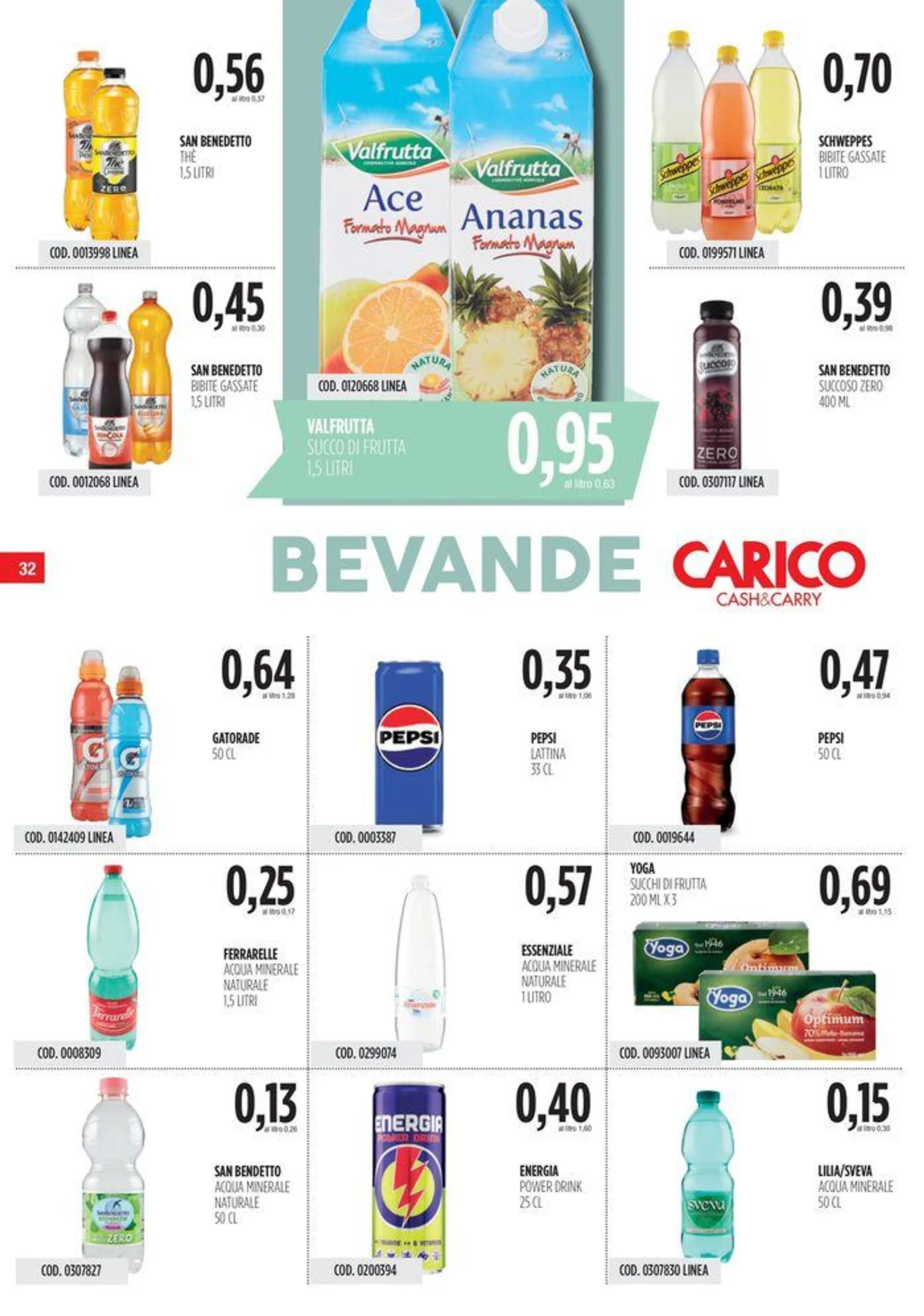 Carico Cash & Carry  da 29 agosto a 11 settembre di 2024 - Pagina del volantino 32