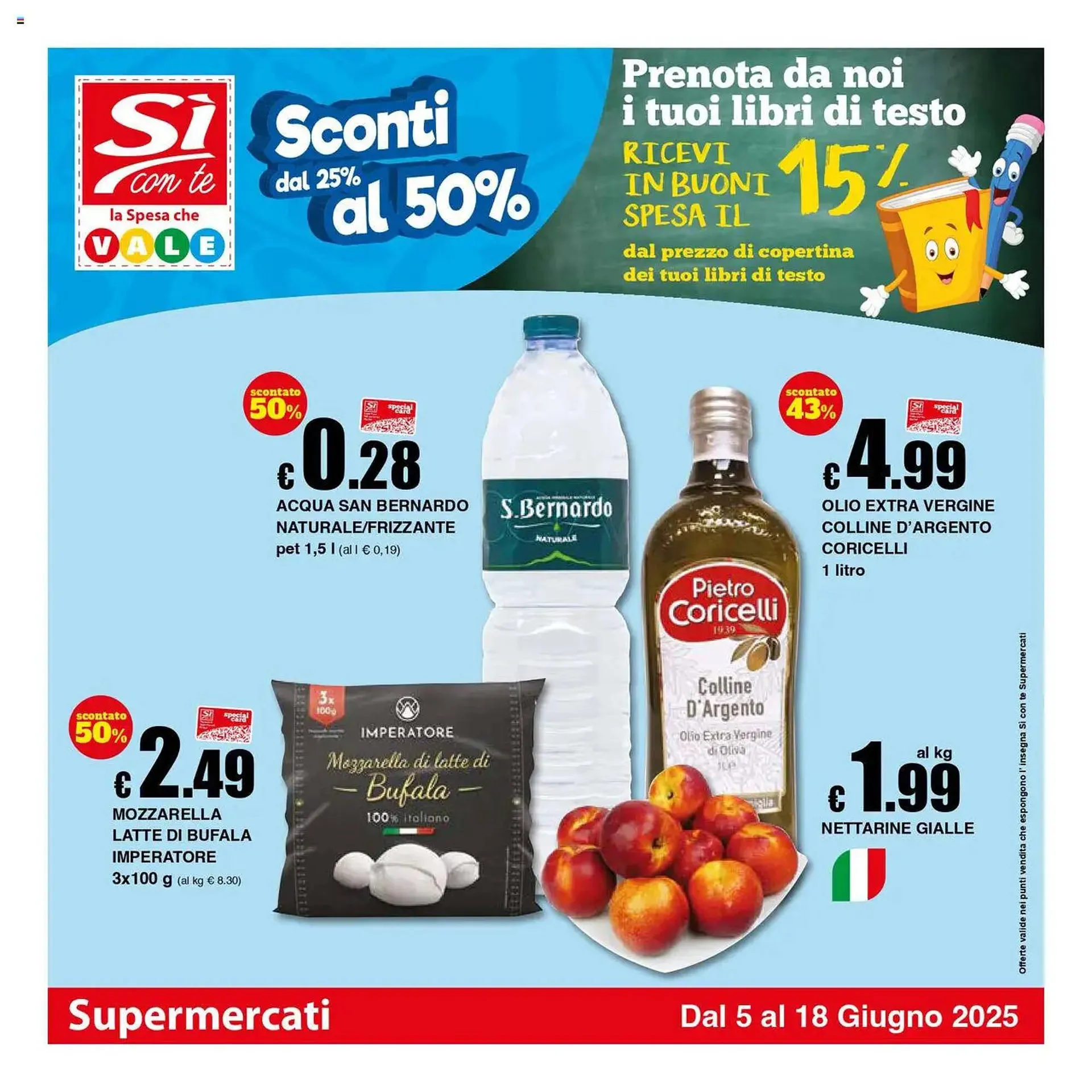 Volantino Sì con te - 1